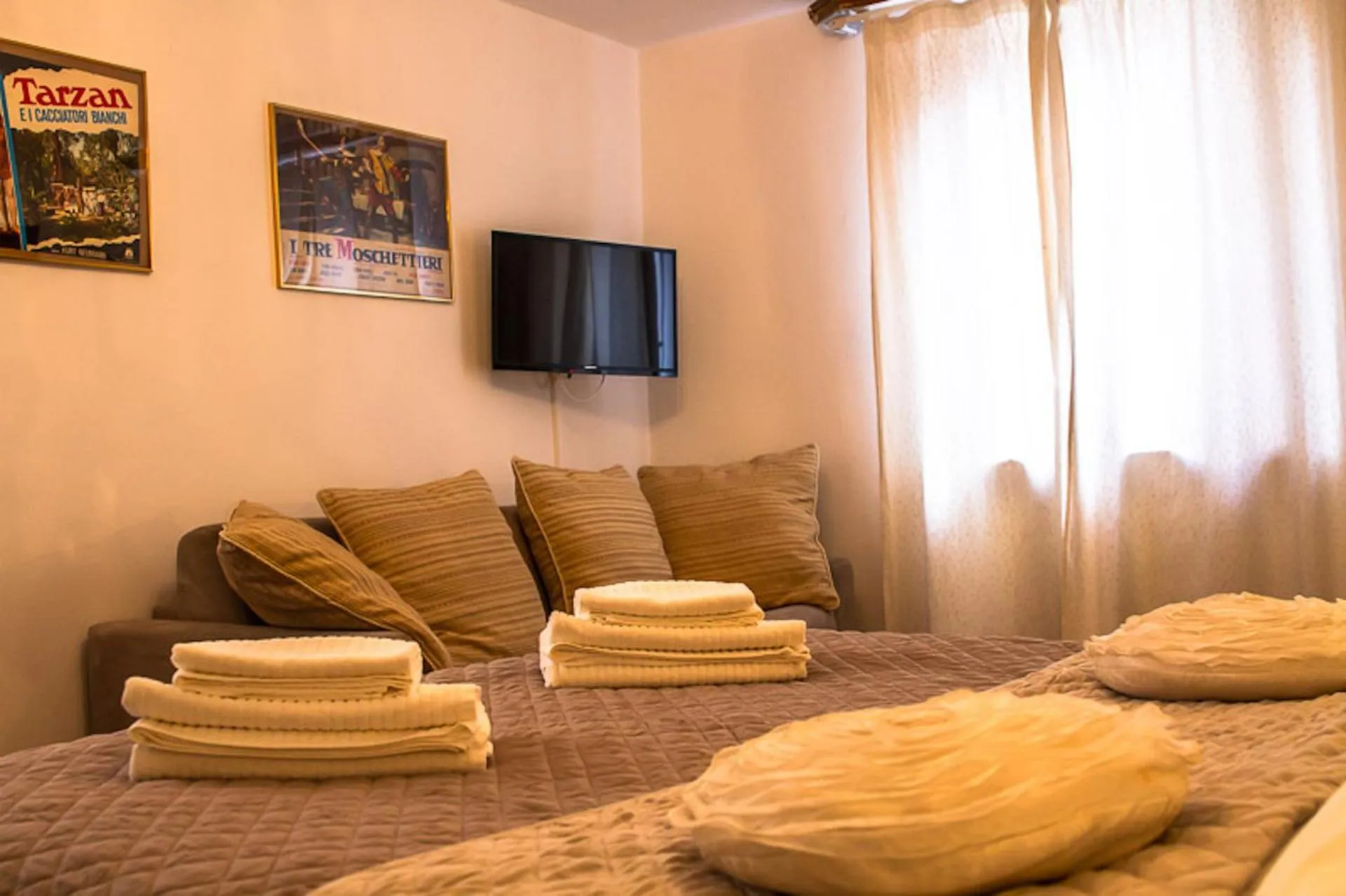 Bedroom, Bed in Il Villino