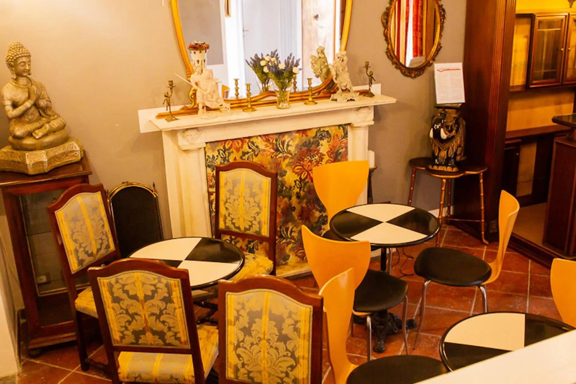 Living room in Il Villino