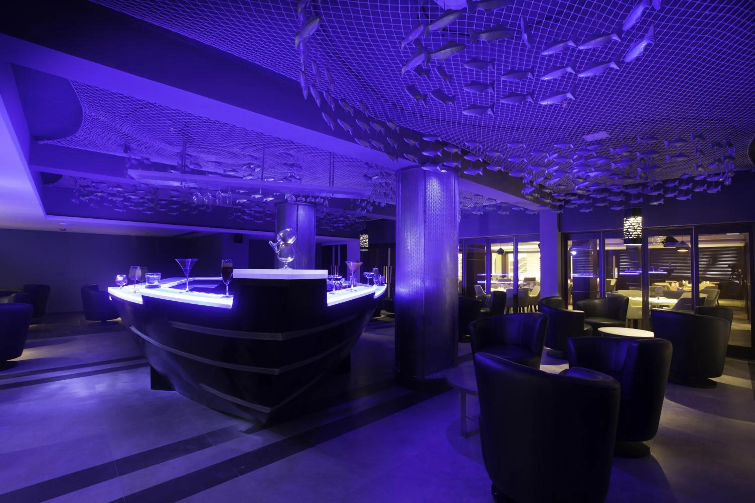 Lounge or bar in Grand Kakinada by GRT Hotels