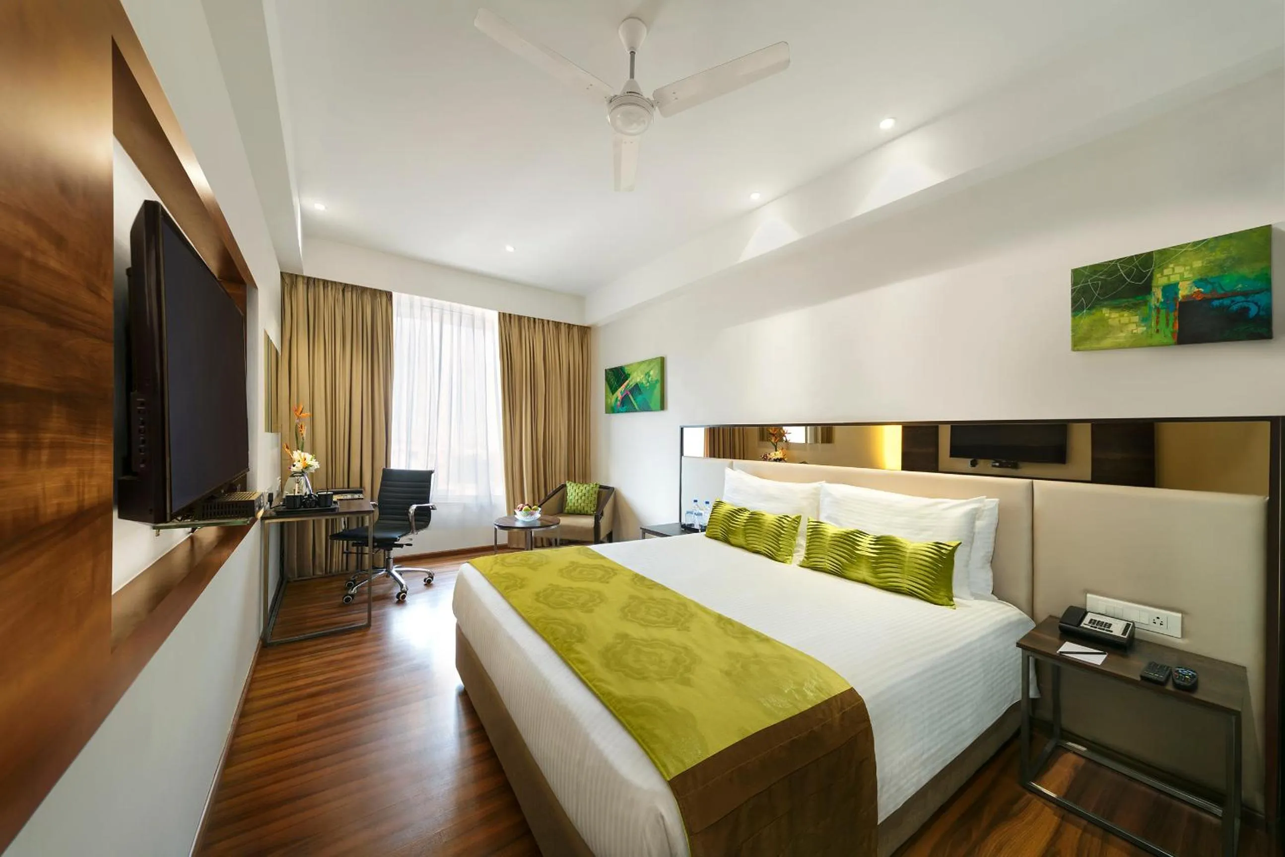 Bedroom, Bed in Grand Kakinada by GRT Hotels