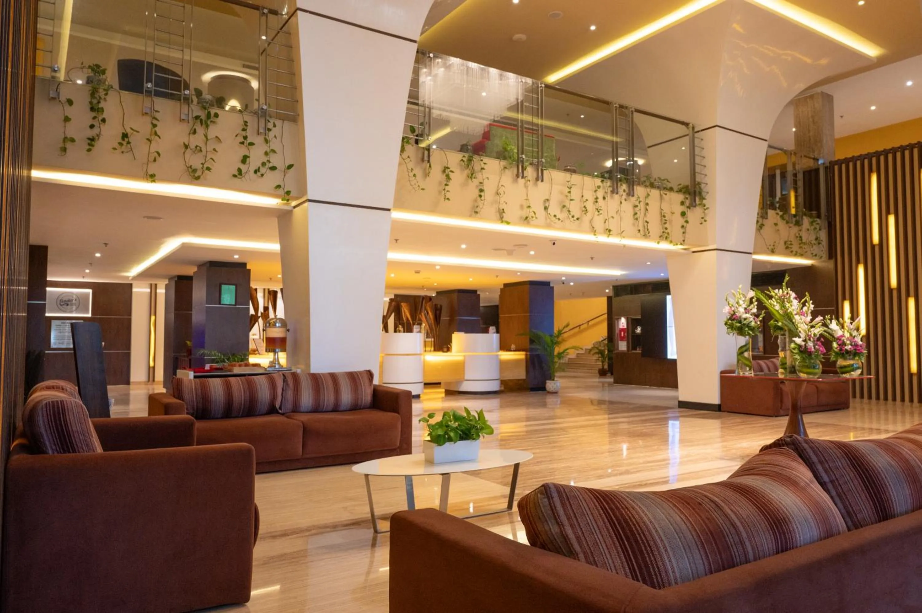 Lobby or reception in Grand Kakinada by GRT Hotels
