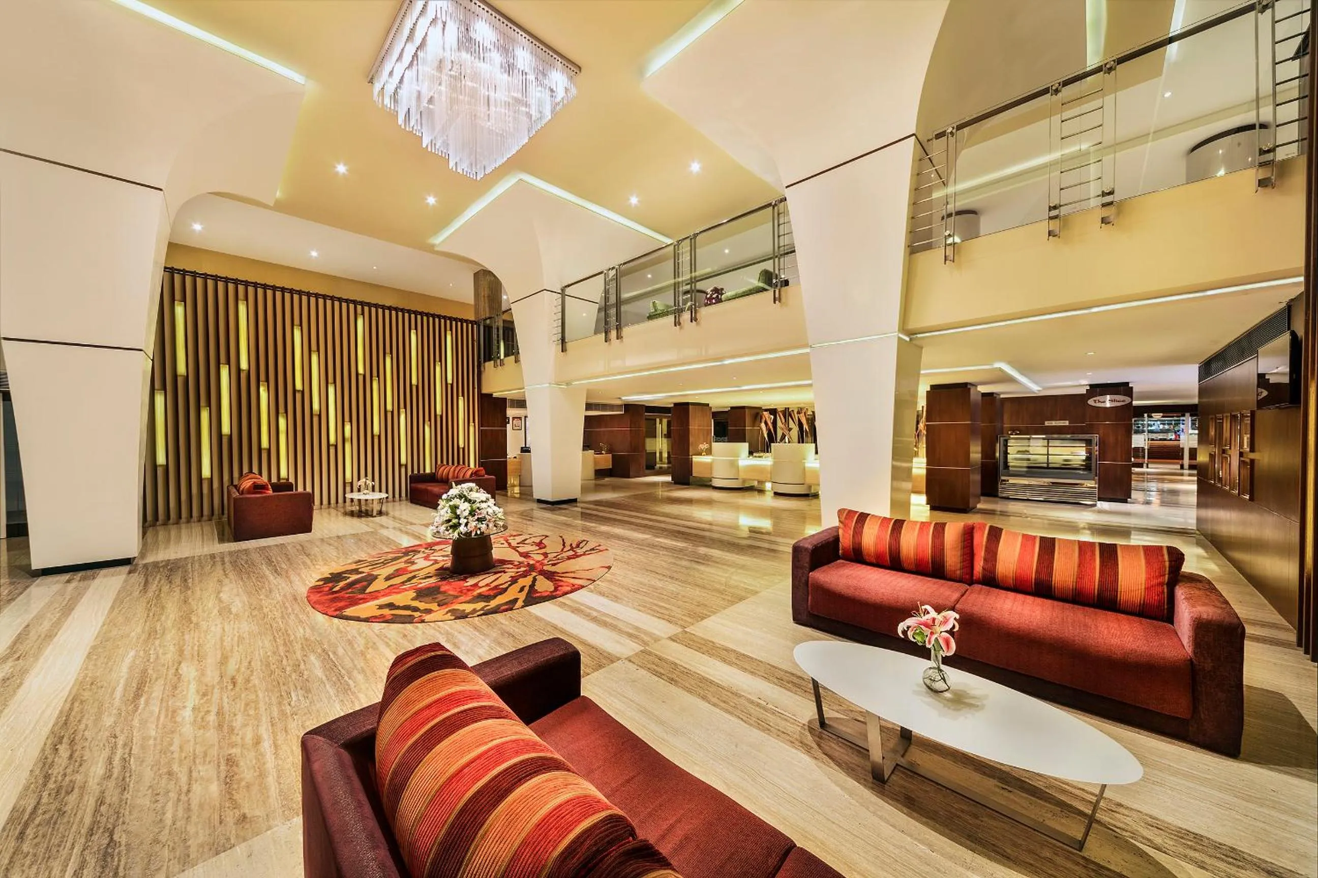 Lobby or reception in Grand Kakinada by GRT Hotels