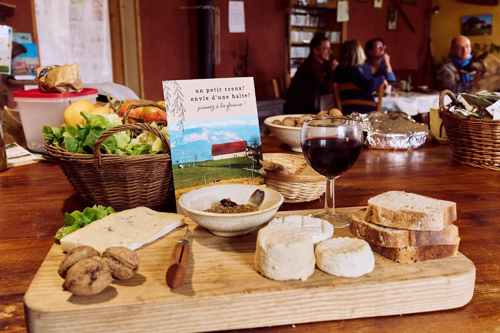 Restaurant/places to eat in Gîte La Grange Du Haut