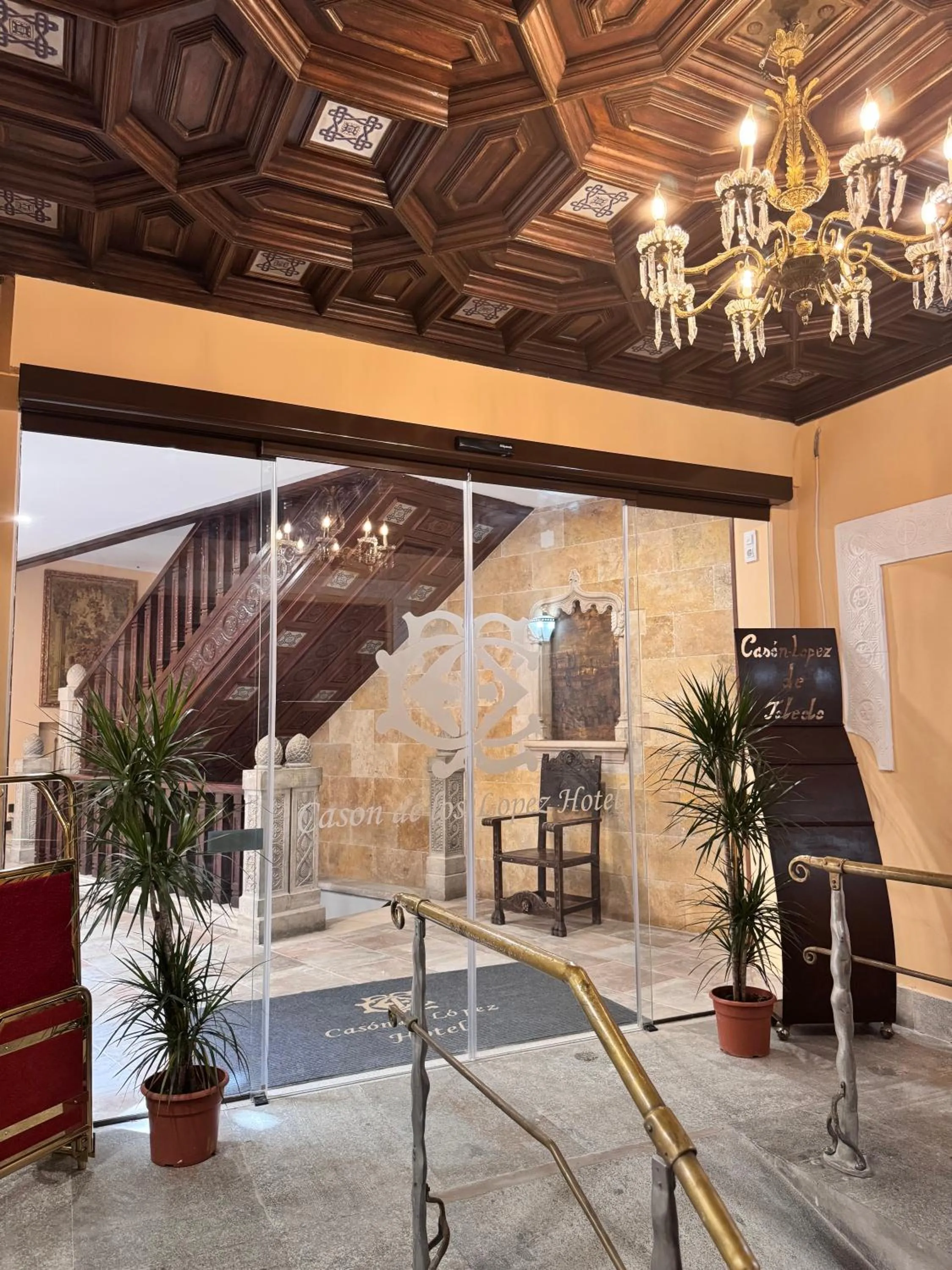 Lobby or reception in Hotel Boutique Casón De Los López