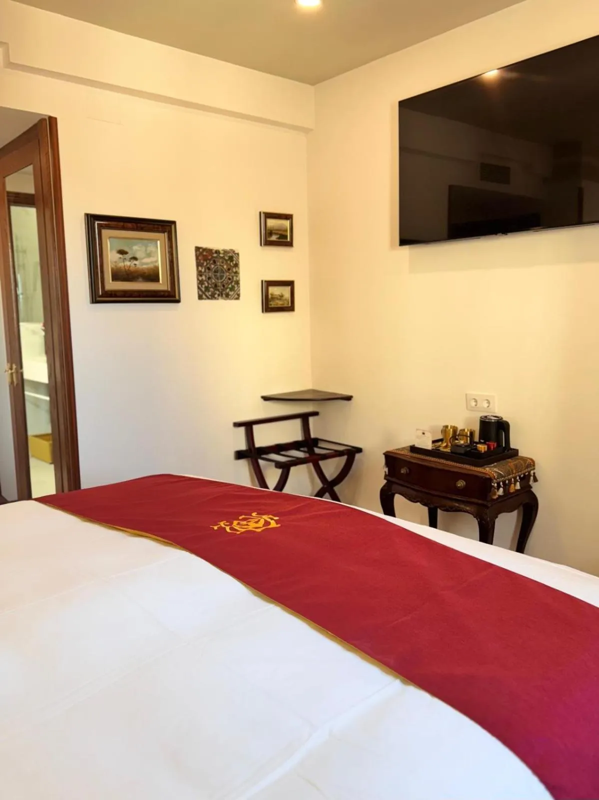 TV and multimedia, Bed in Hotel Boutique Casón De Los López