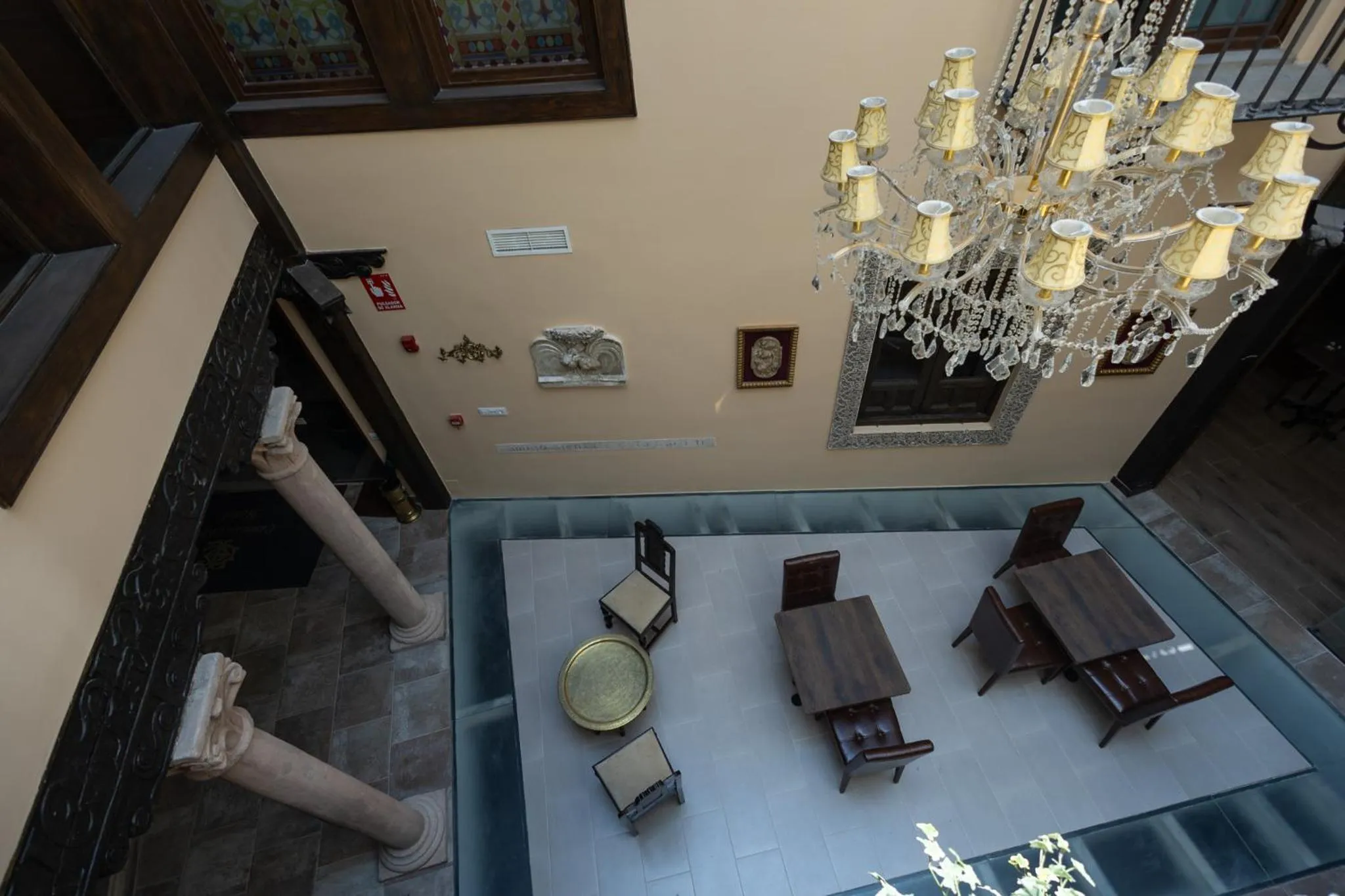 Patio in Hotel Boutique Casón De Los López