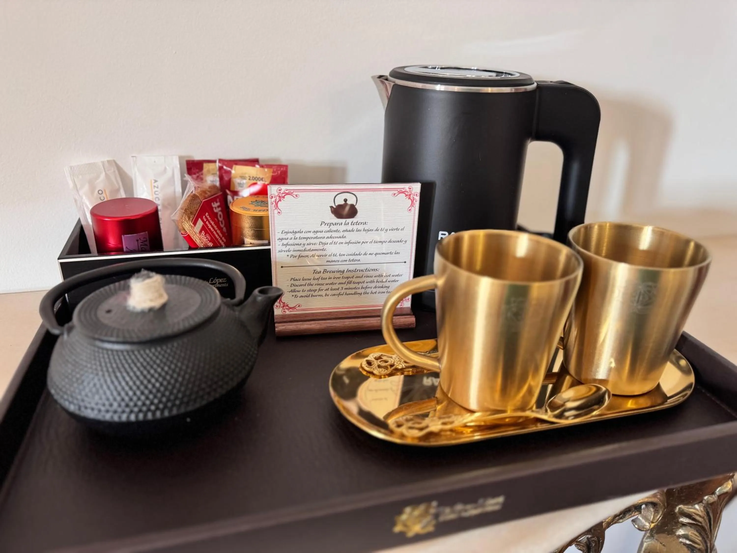 Coffee/tea facilities in Hotel Boutique Casón De Los López