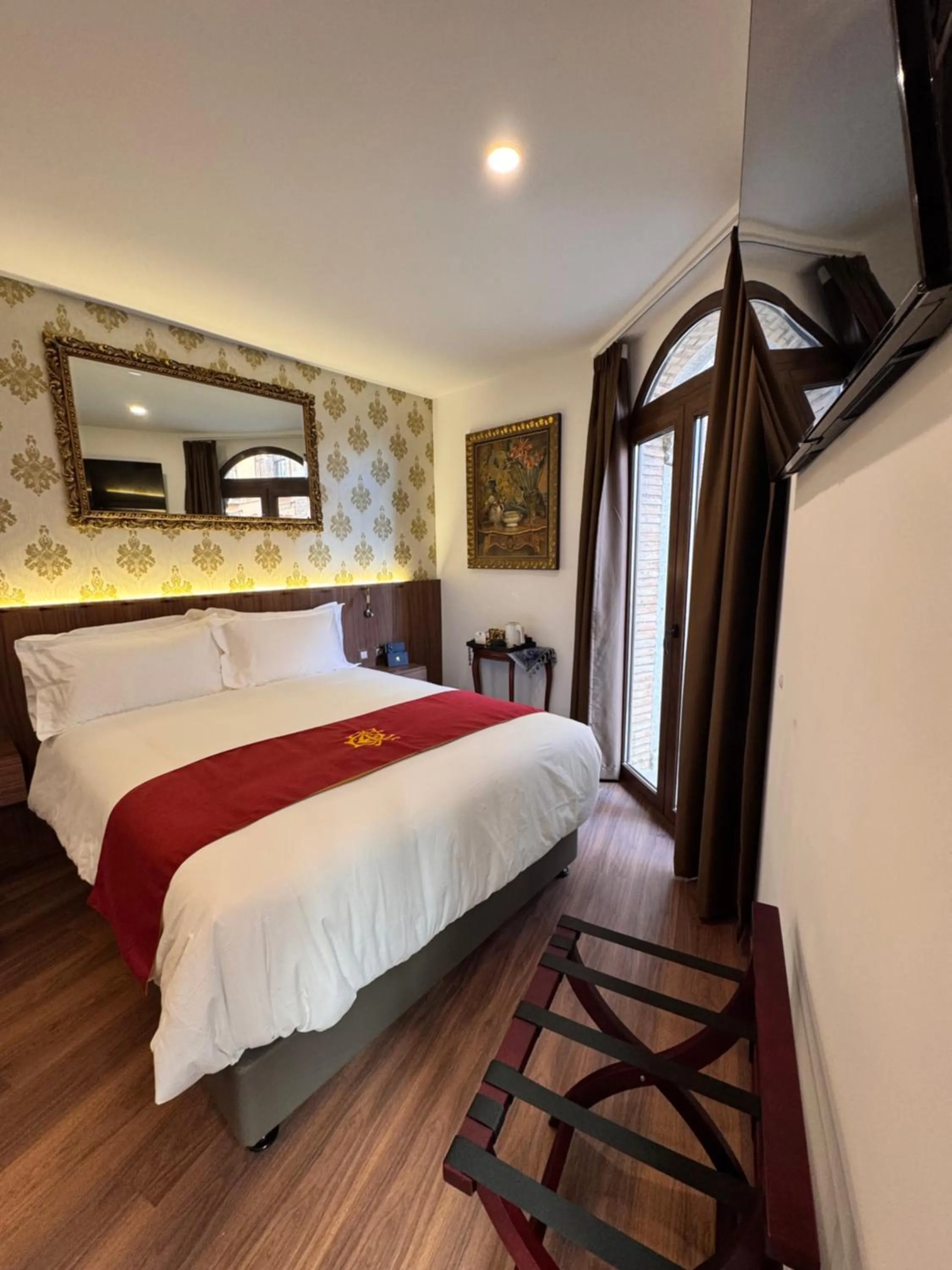 Bed in Hotel Boutique Casón De Los López