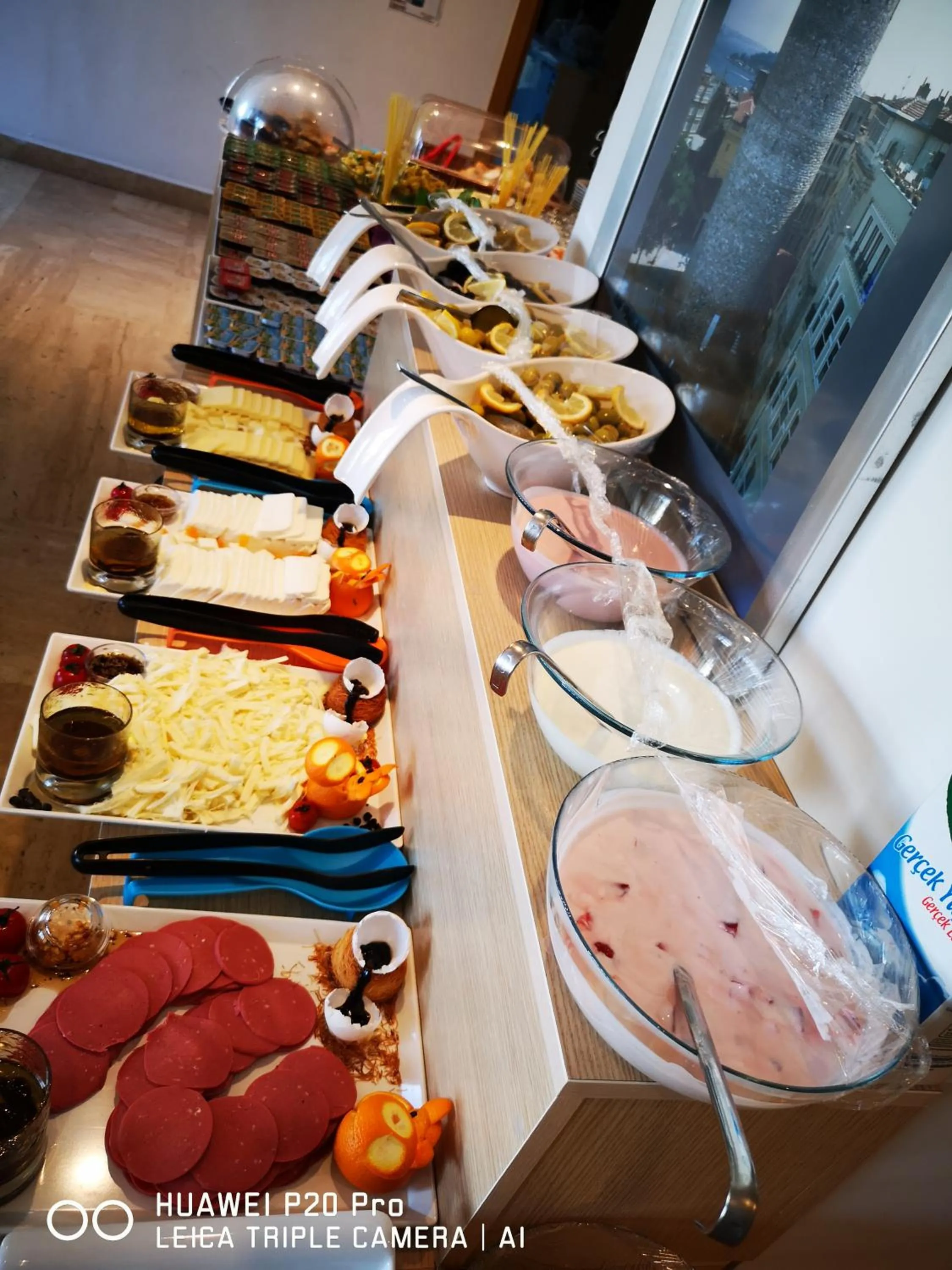 Buffet breakfast in City Hotel Marmaris