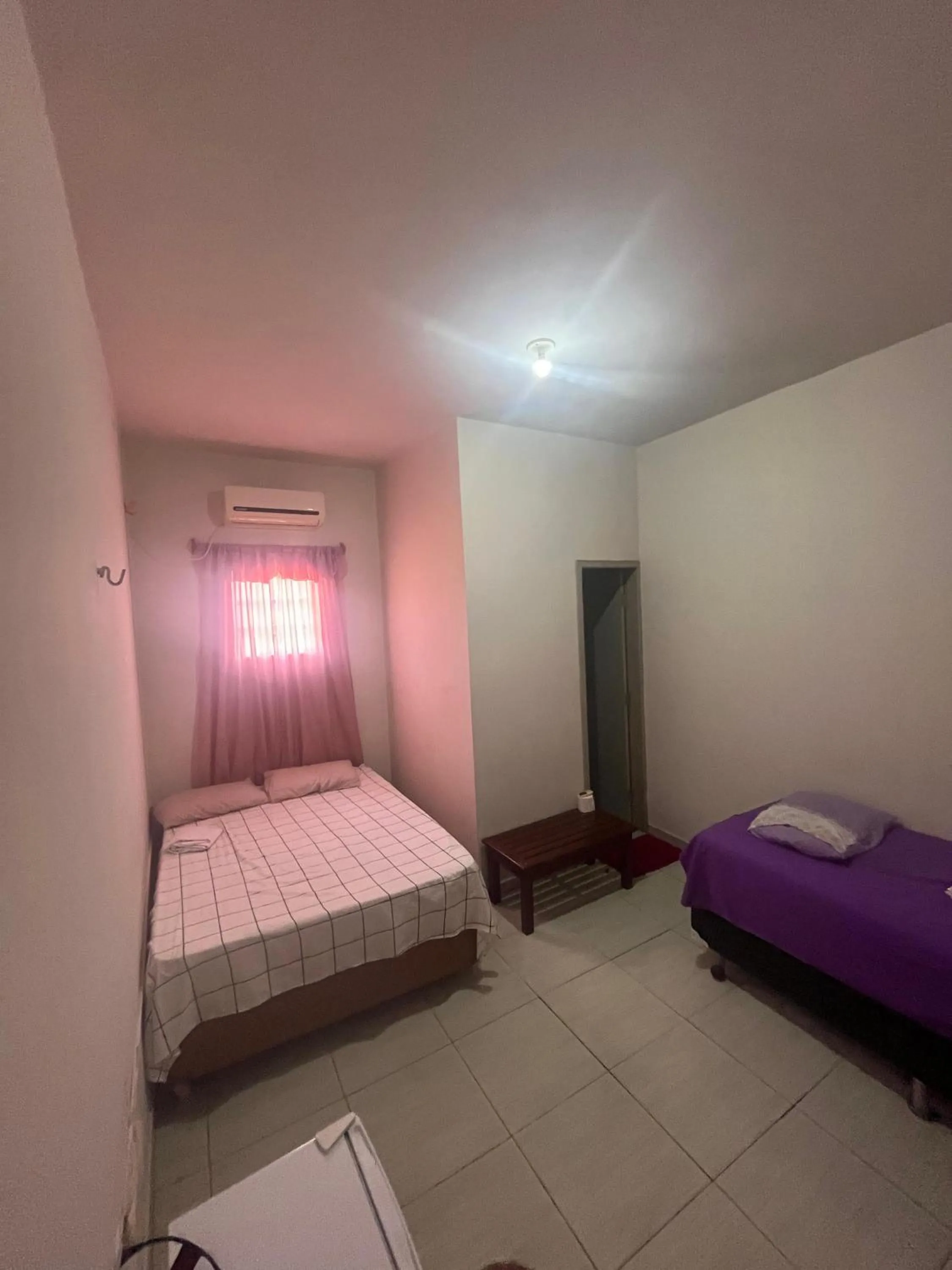 Bed in Pousada santos