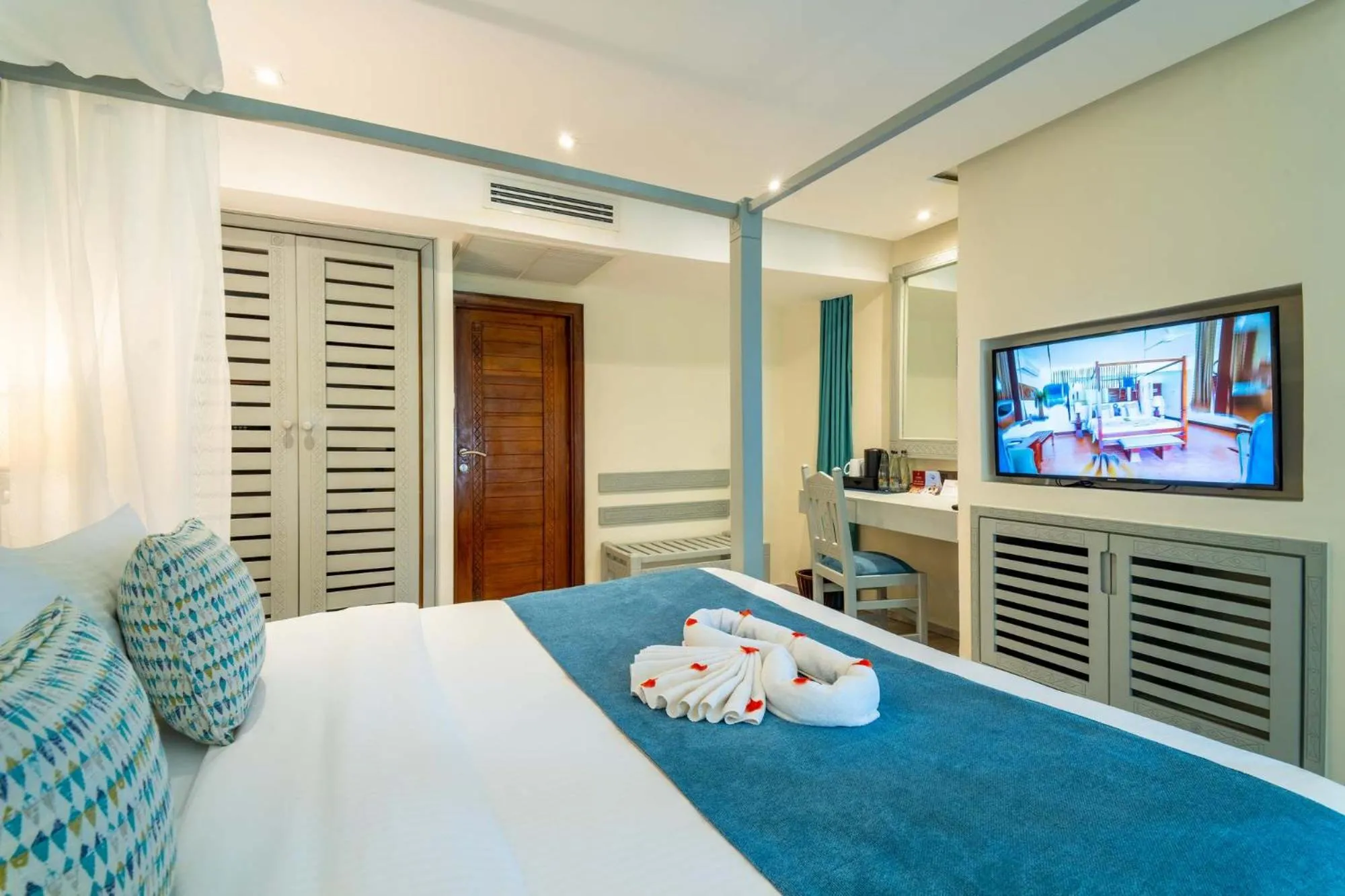 Bed in Baobab Beach Resort & Spa