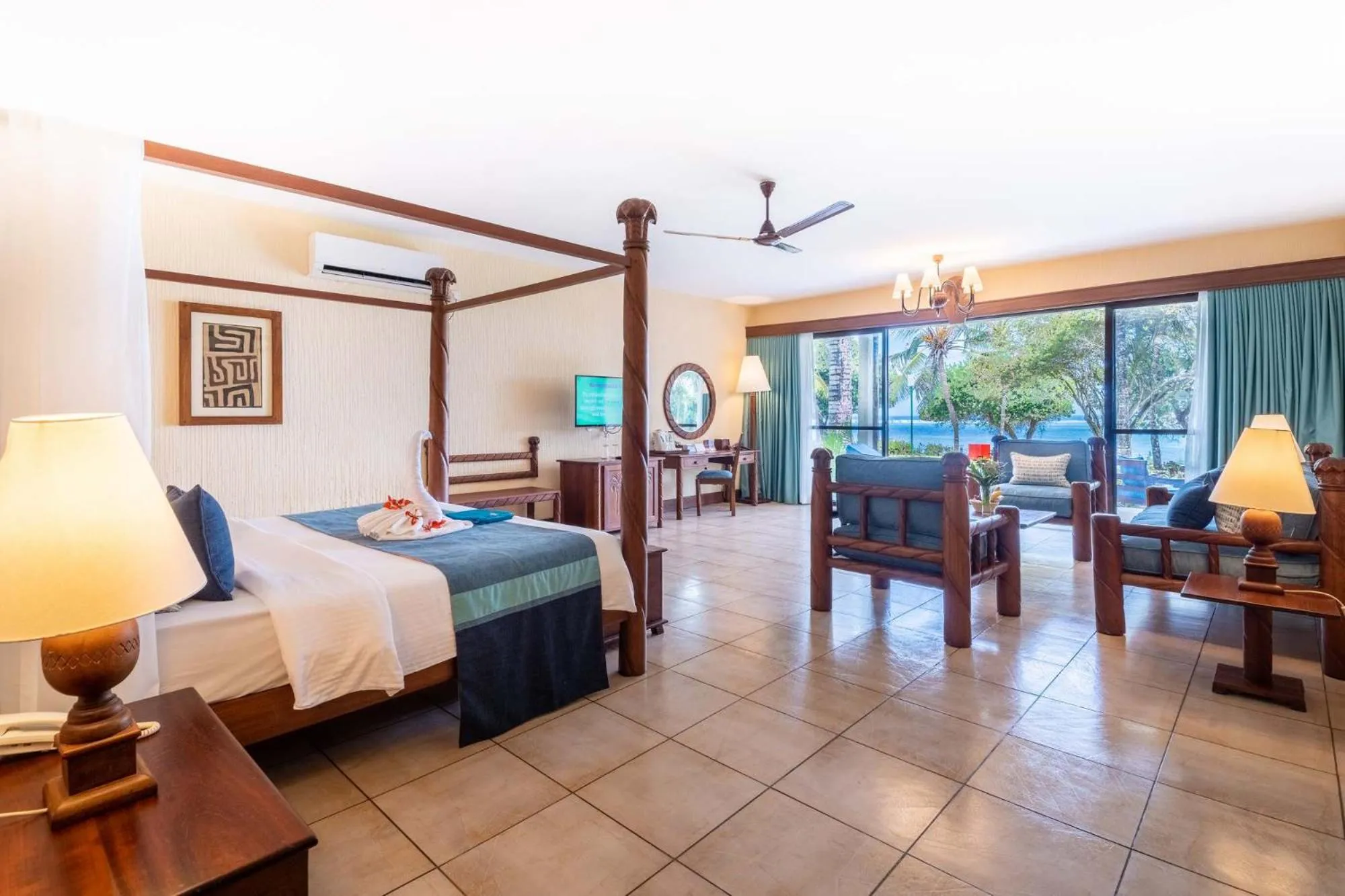 Bed in Baobab Beach Resort & Spa