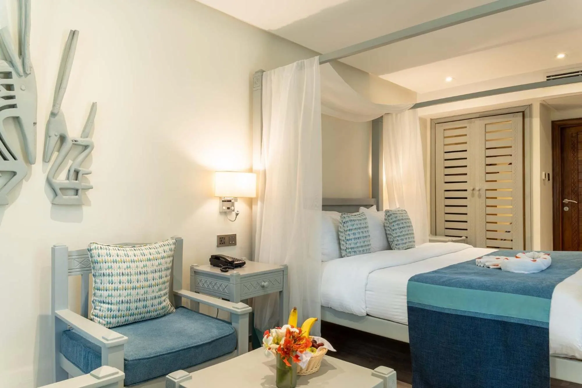 Bed in Baobab Beach Resort & Spa