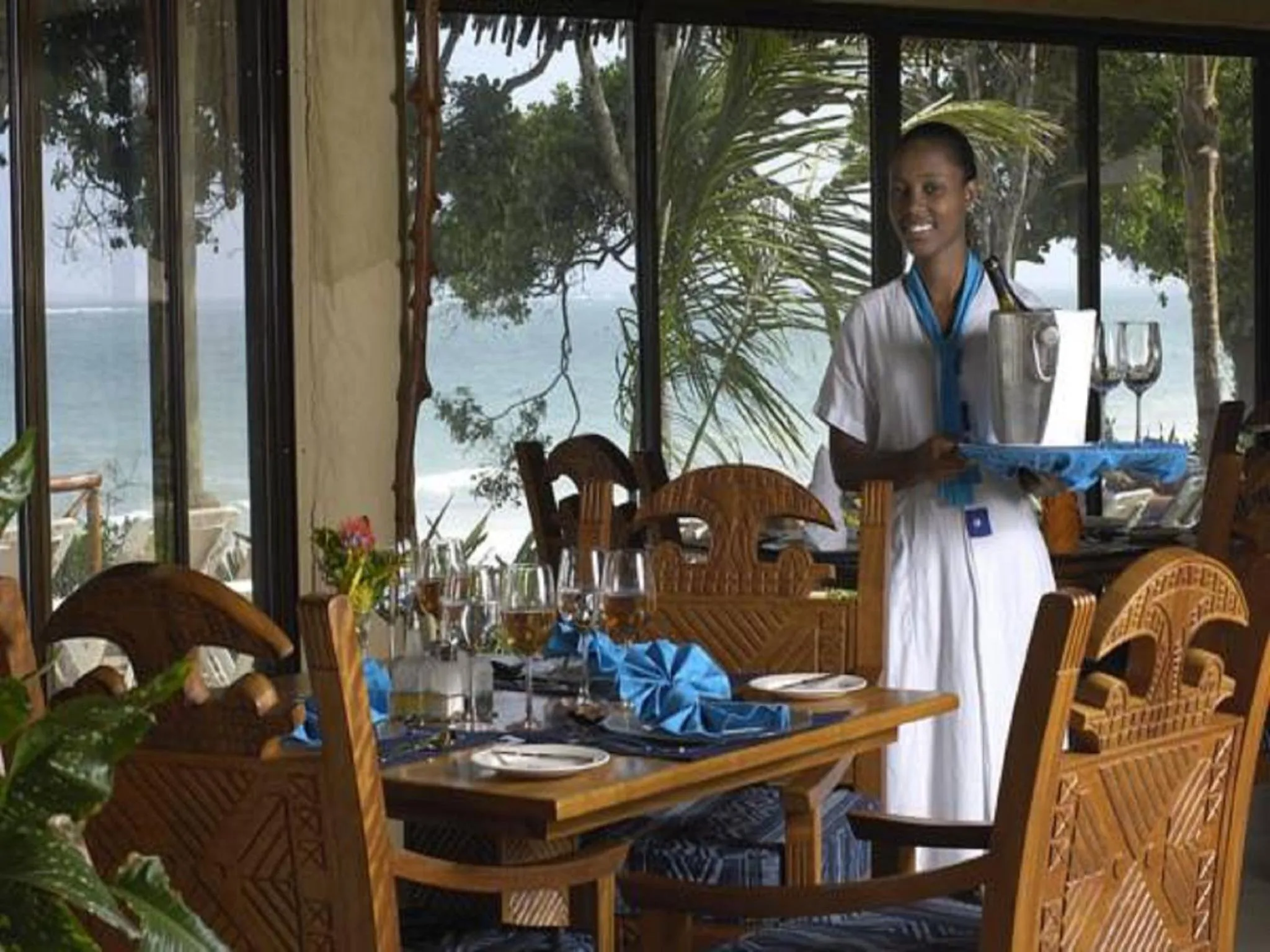 Restaurant/places to eat in Baobab Beach Resort & Spa