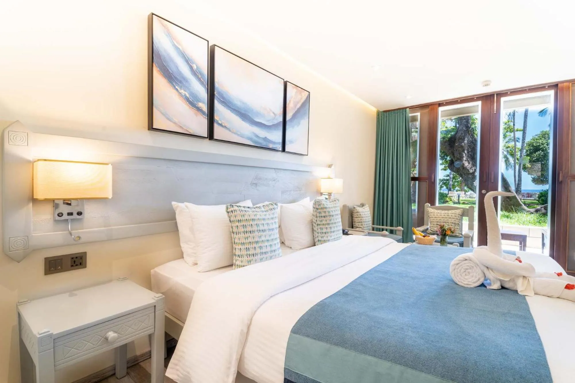 Bed in Baobab Beach Resort & Spa