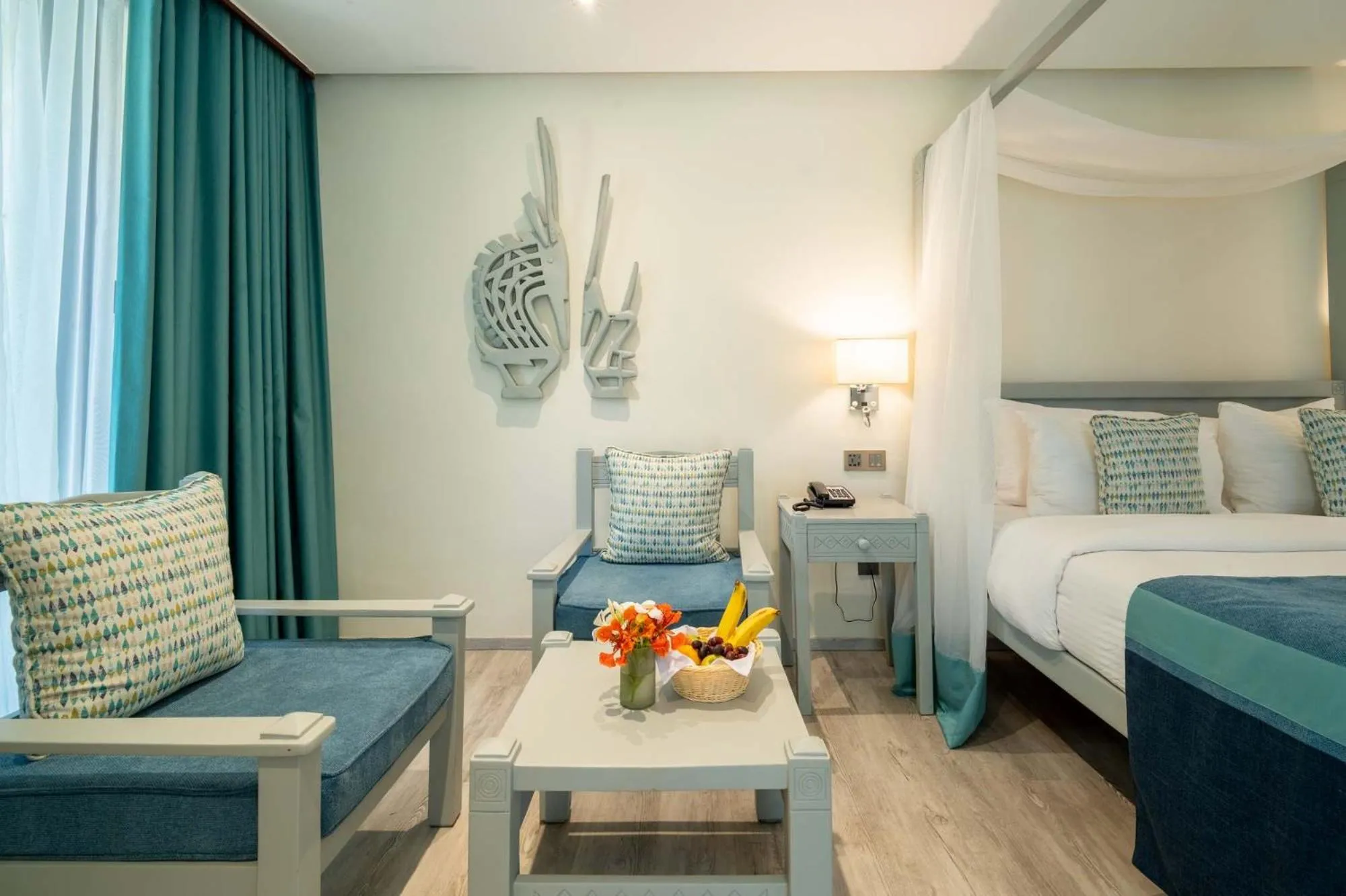 Bed in Baobab Beach Resort & Spa