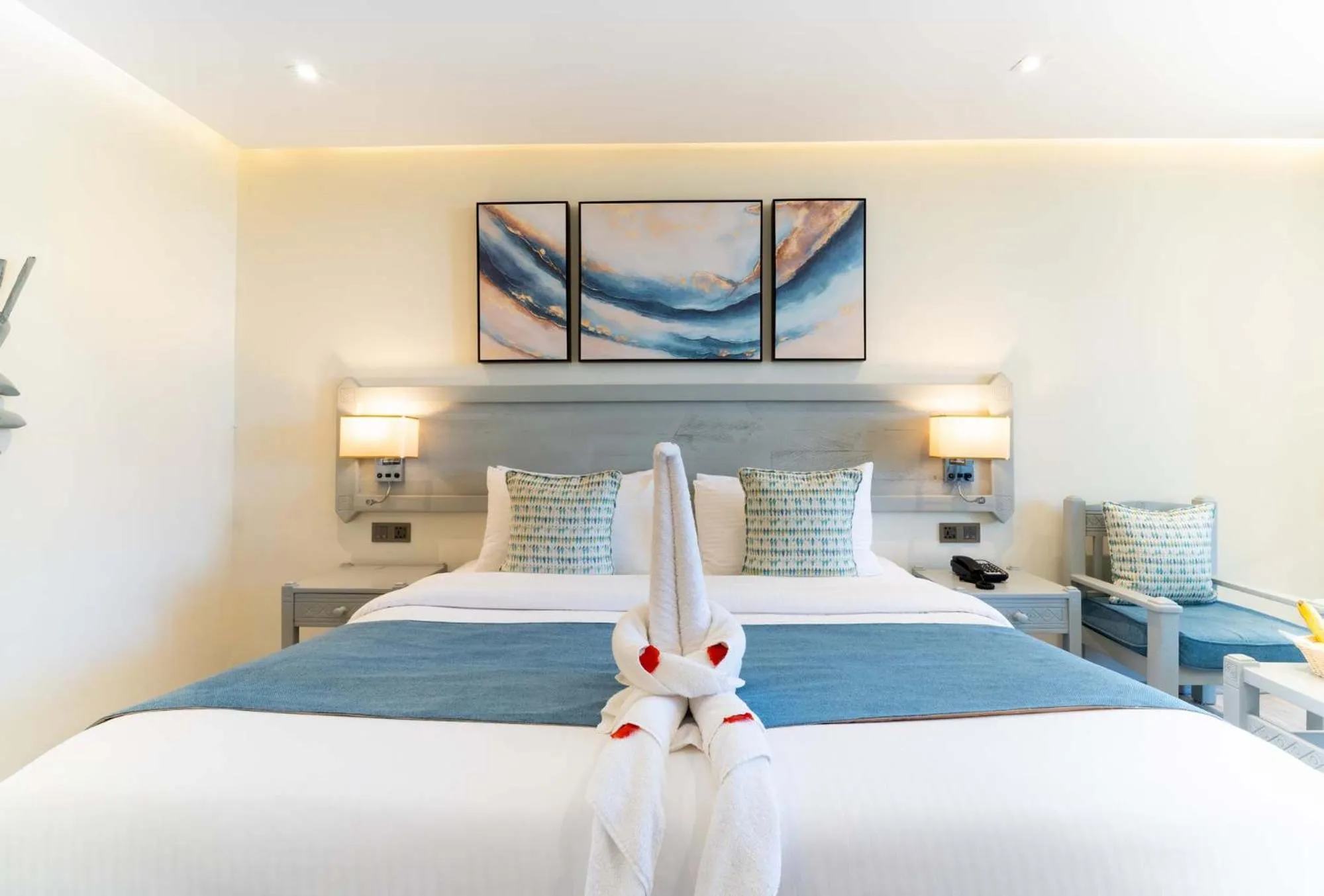 Bed in Baobab Beach Resort & Spa