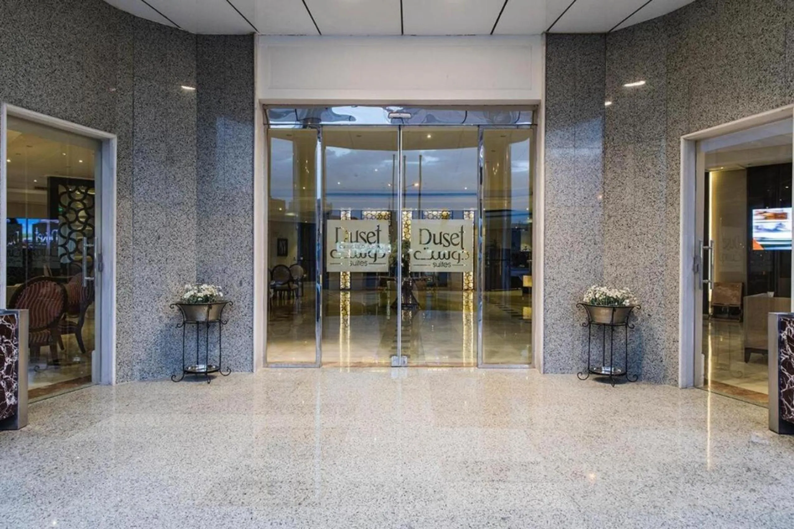 Facade/entrance in Duset Hotel Suites