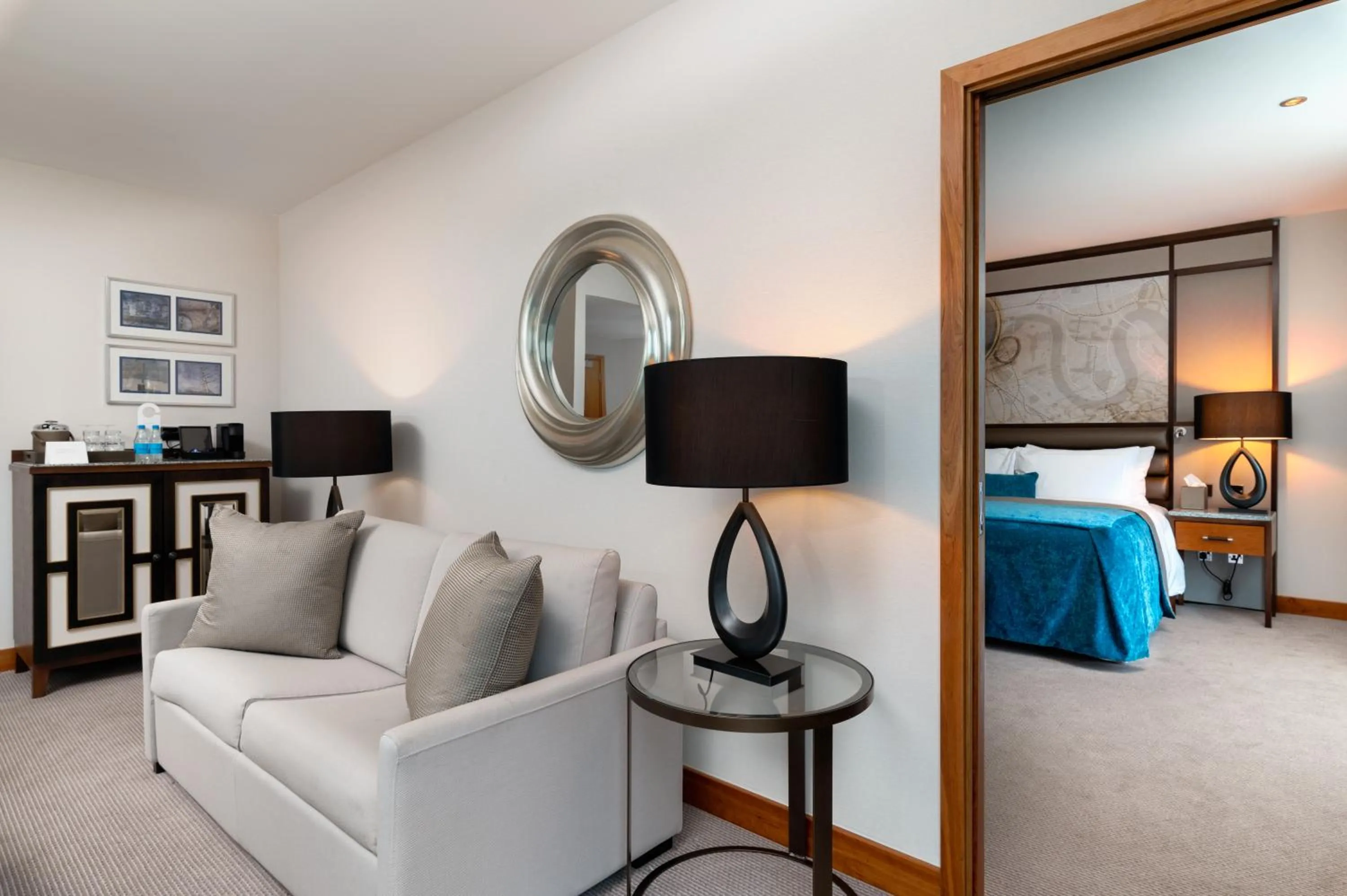 Seating area, Bed in InterContinental London - The O2