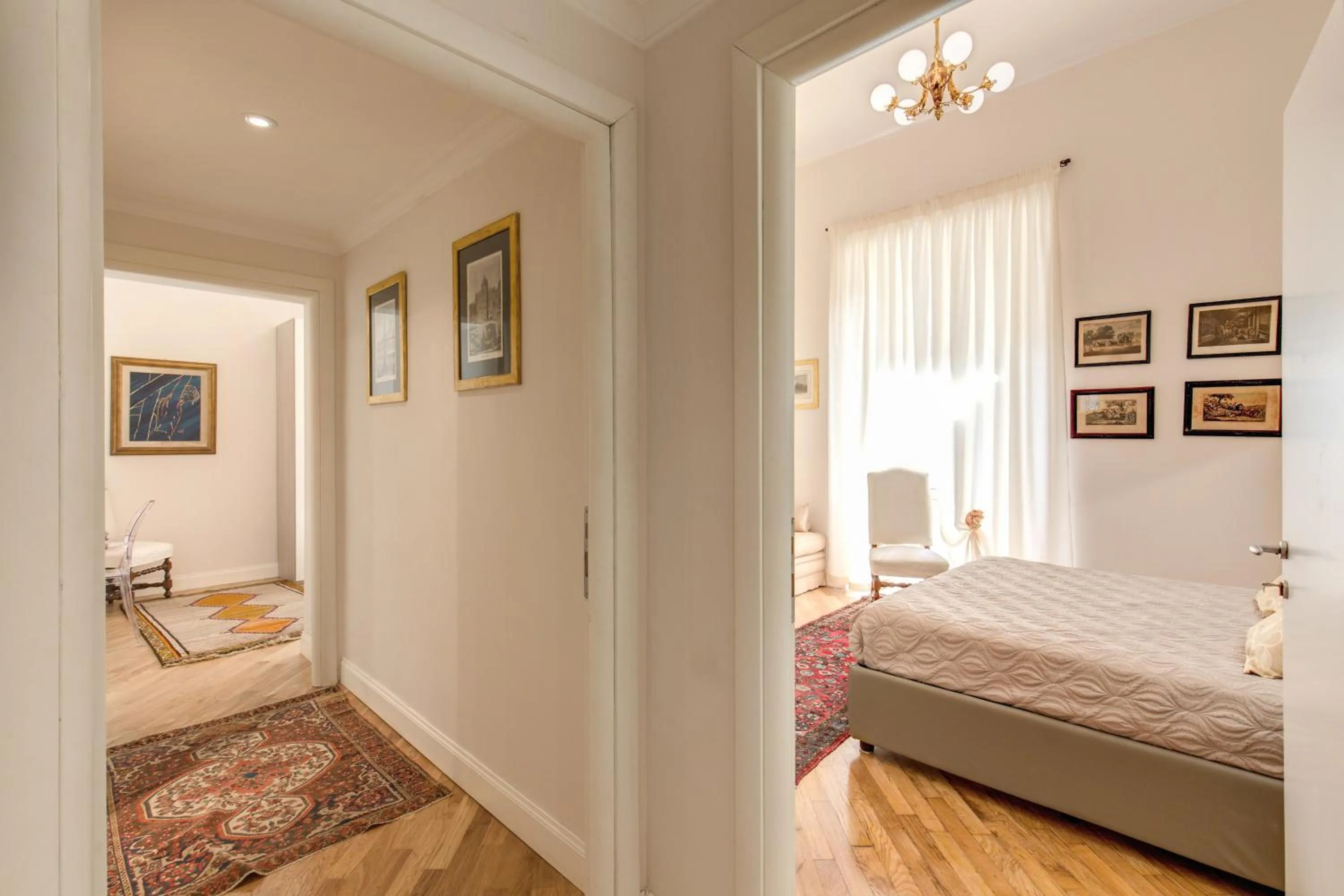 Day, Bed in Casa Claudia Giulio Cesare