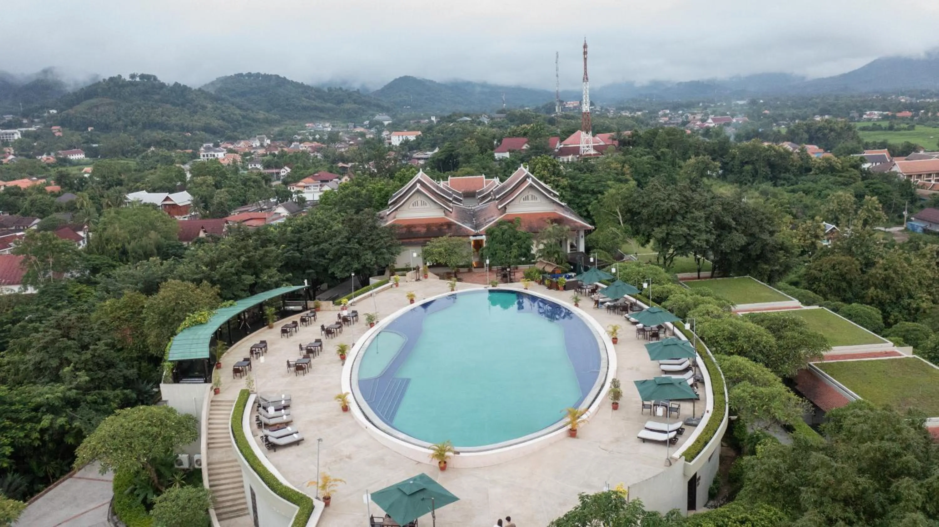 Swimming pool in Luang Prabang View Hotel