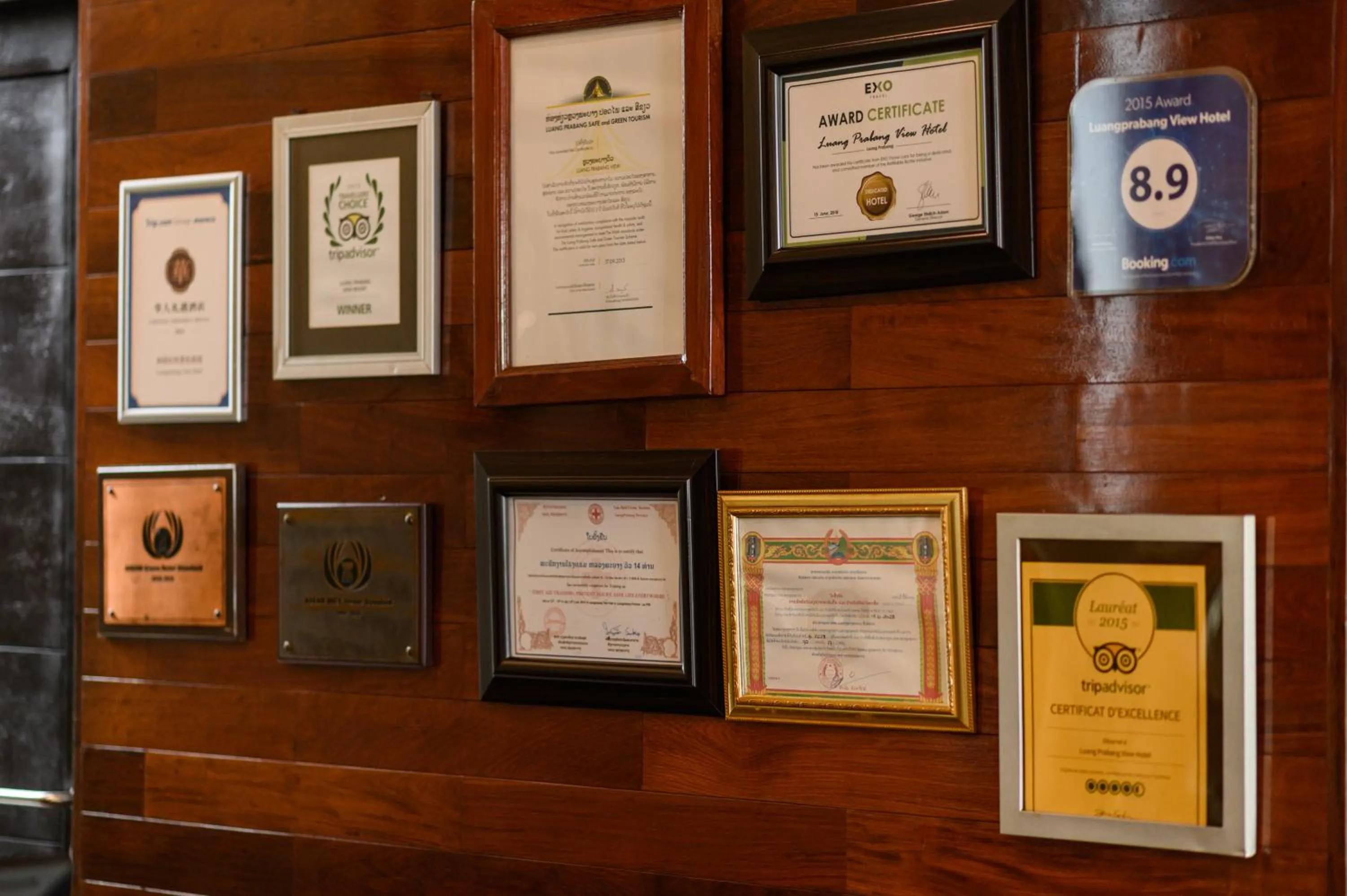 Lobby or reception in Luang Prabang View Hotel