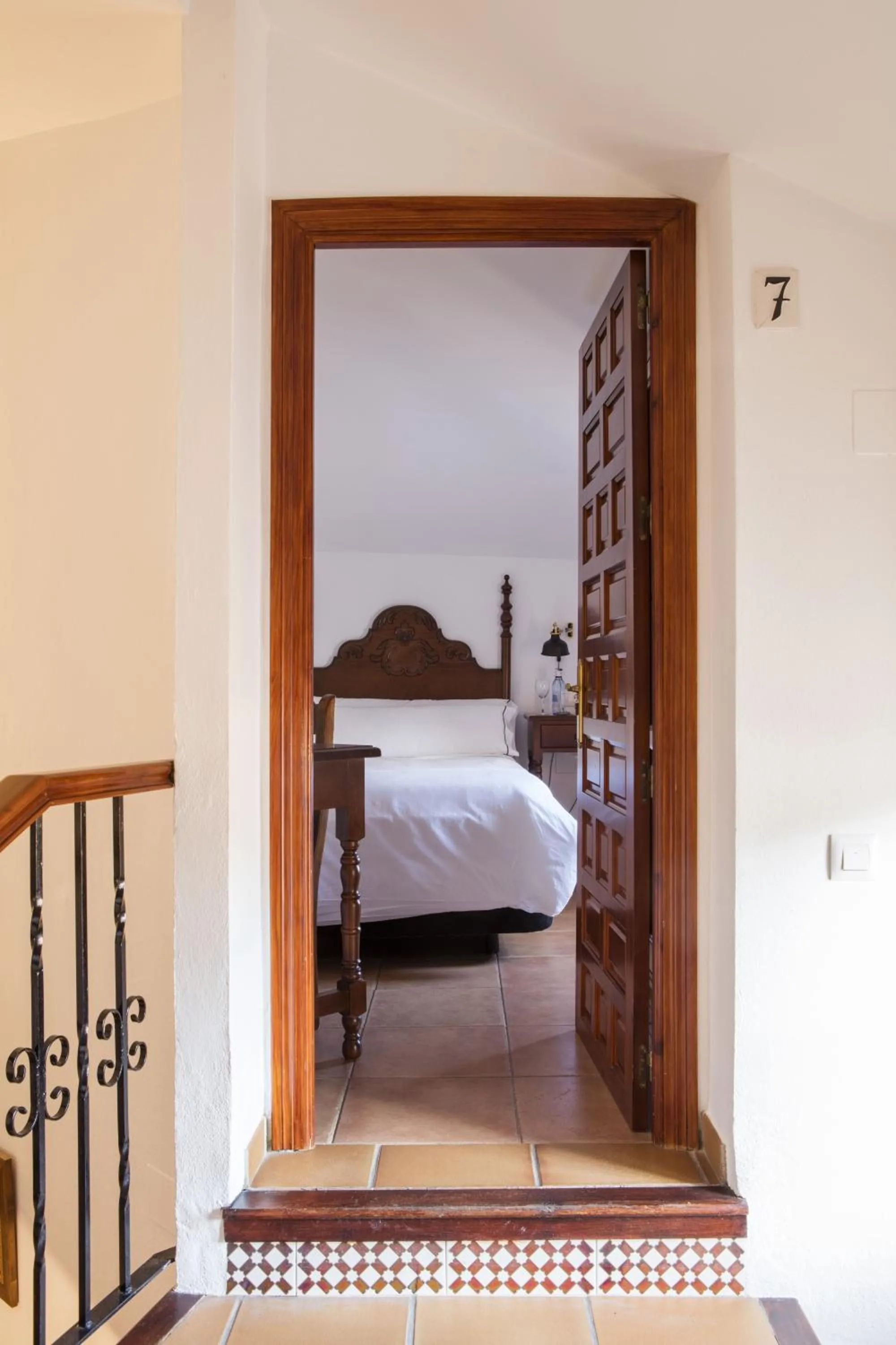 Bed in Tugasa Hotel y Apartamentos rurales La Posada