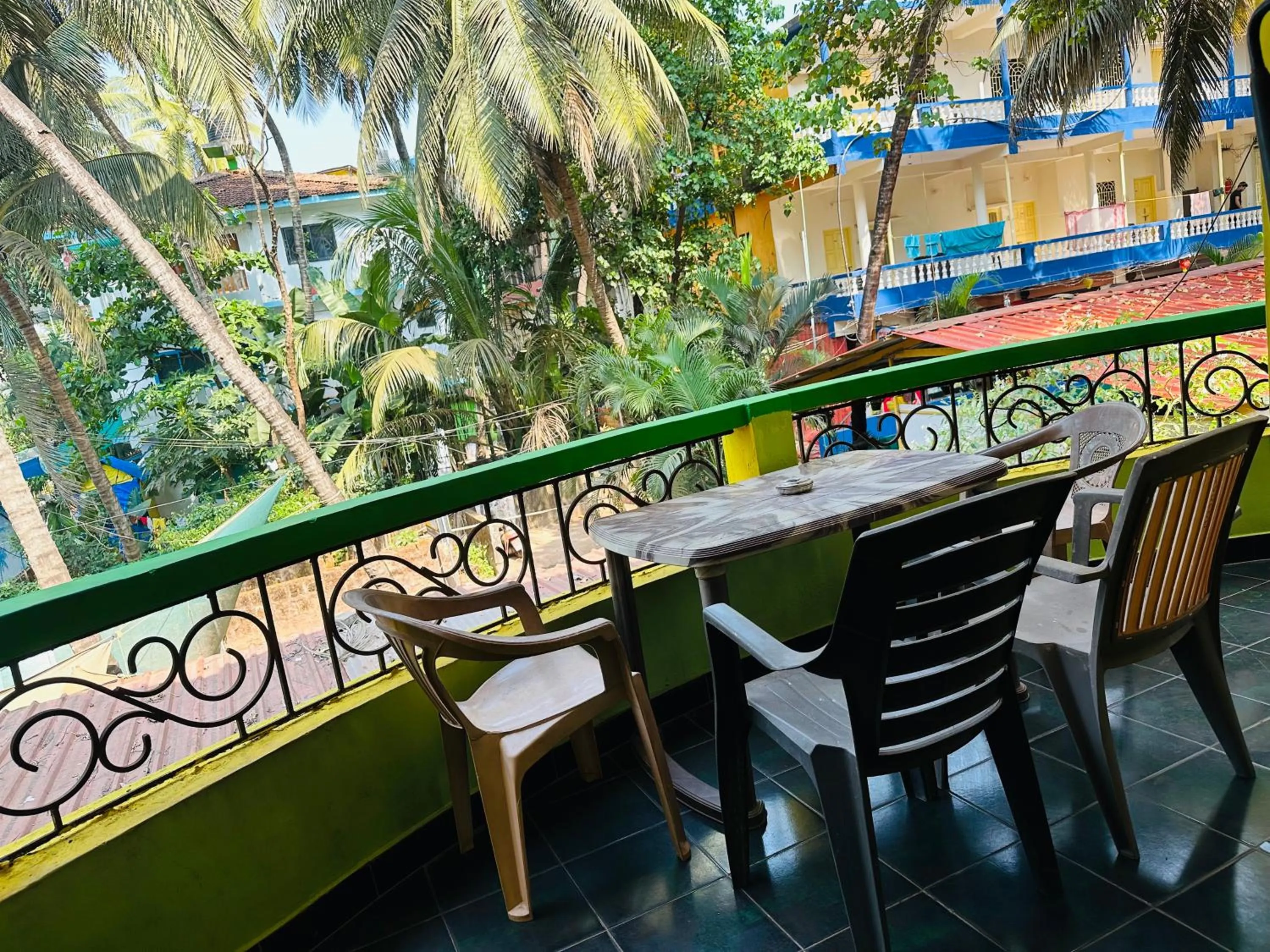 Balcony/Terrace in Savitri Guest House