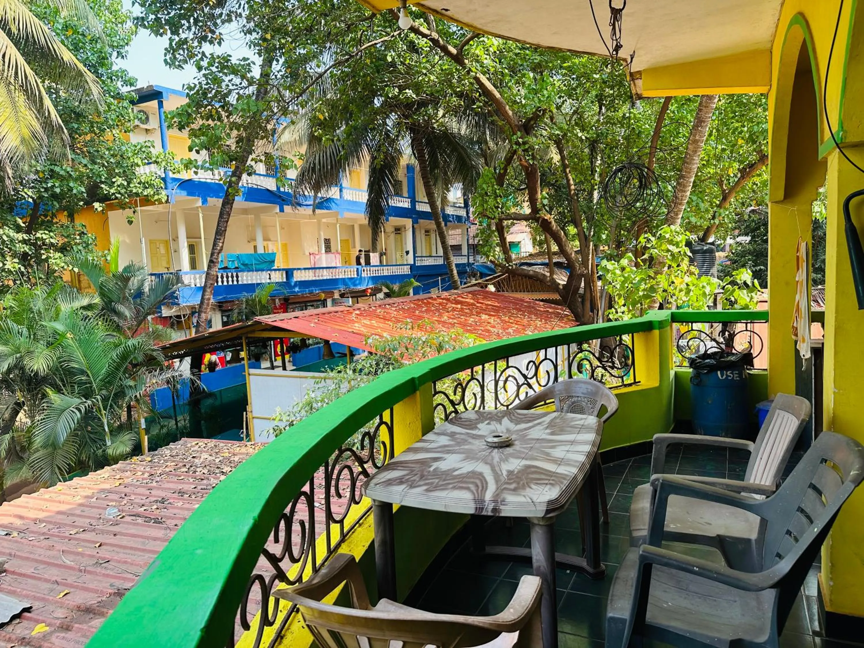Balcony/Terrace in Savitri Guest House