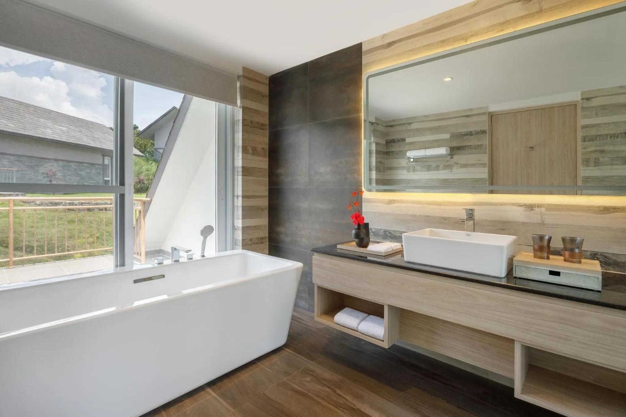 Bathroom in Himalayan Hideaway Resort Pokhara, The Centara Collection