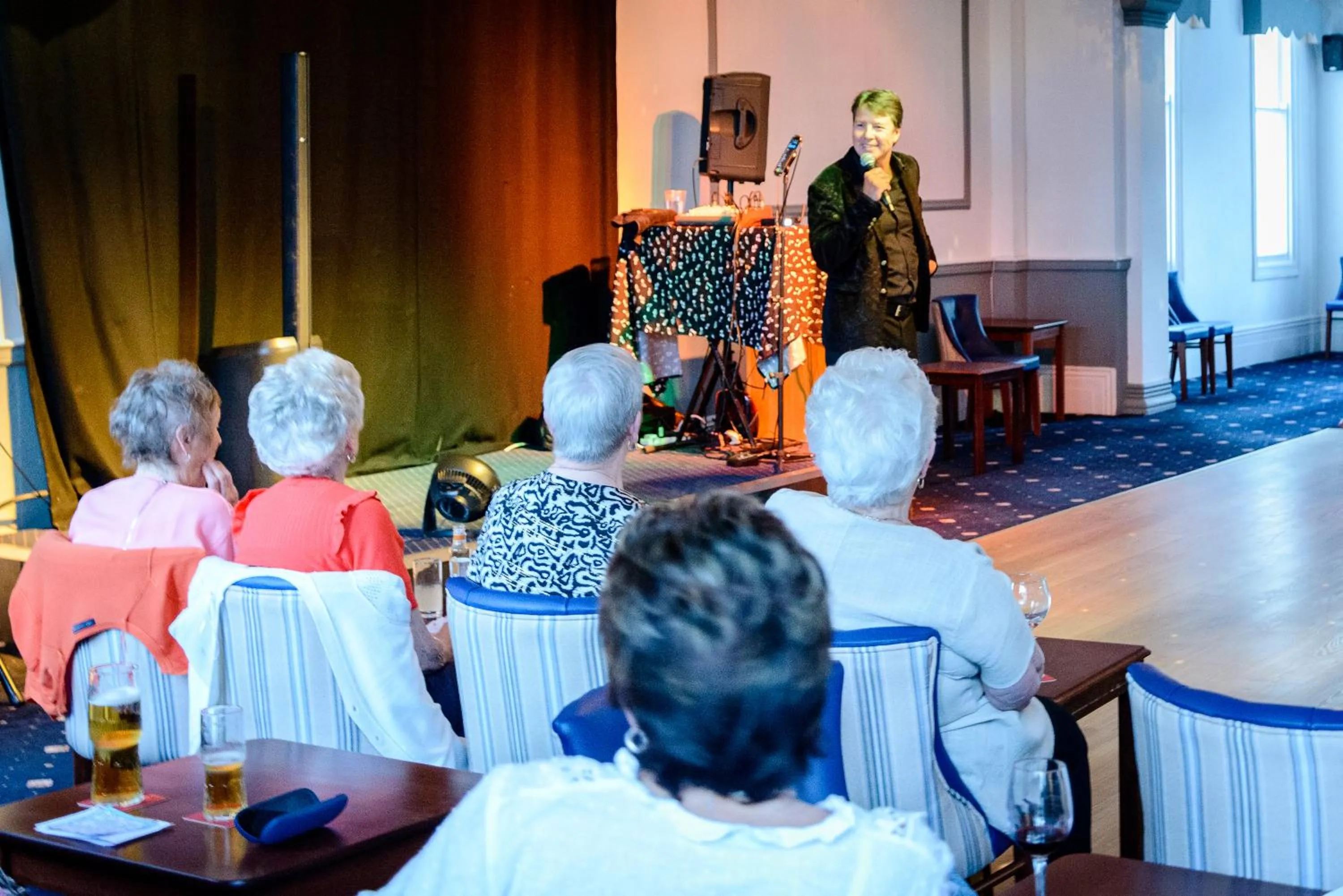 People in Abbey Lawn Hotel