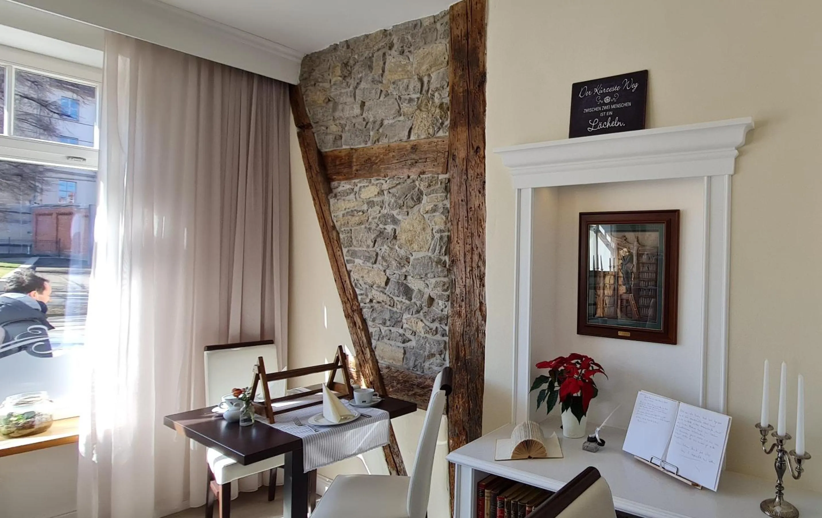 Decorative detail in Hotel Domizil