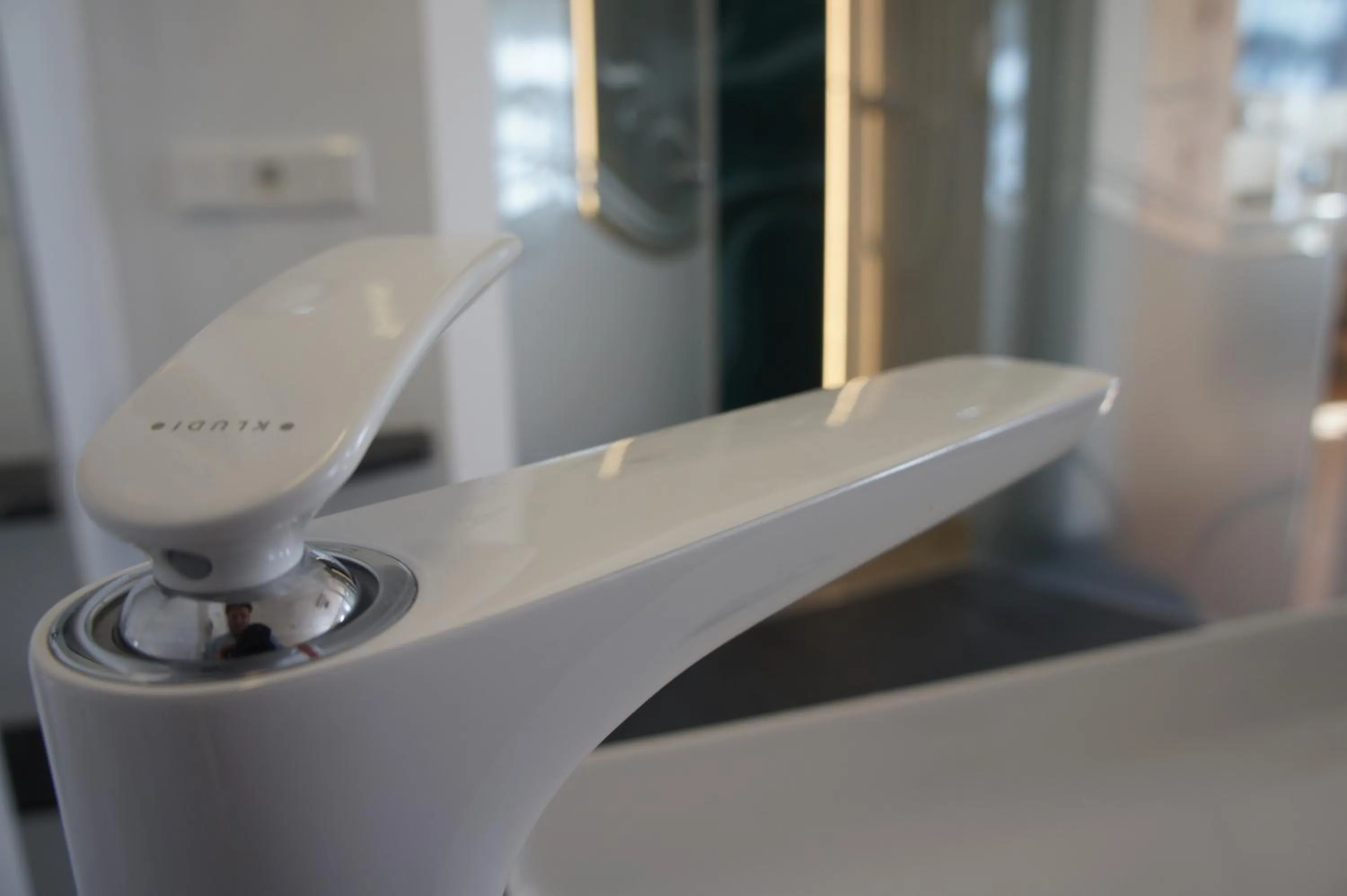 Bathroom in Hotel Domizil