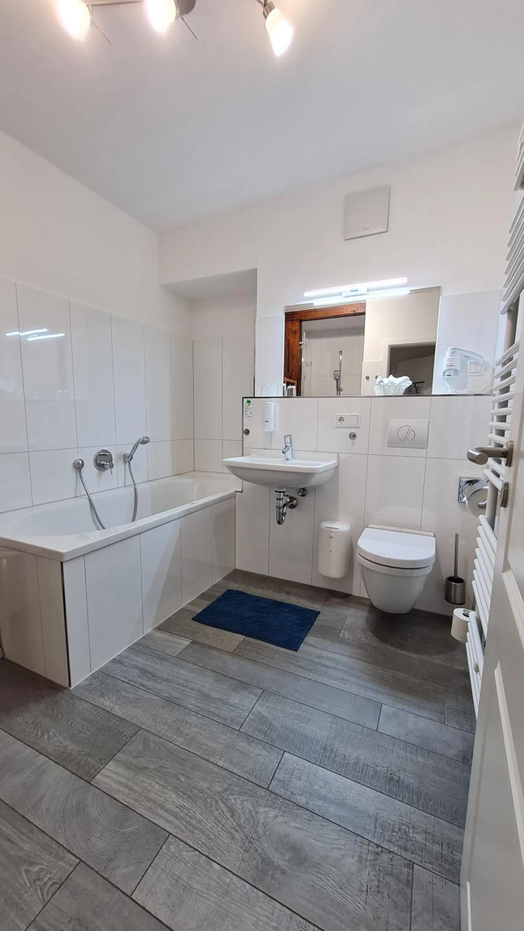 Bathroom in Hotel Domizil