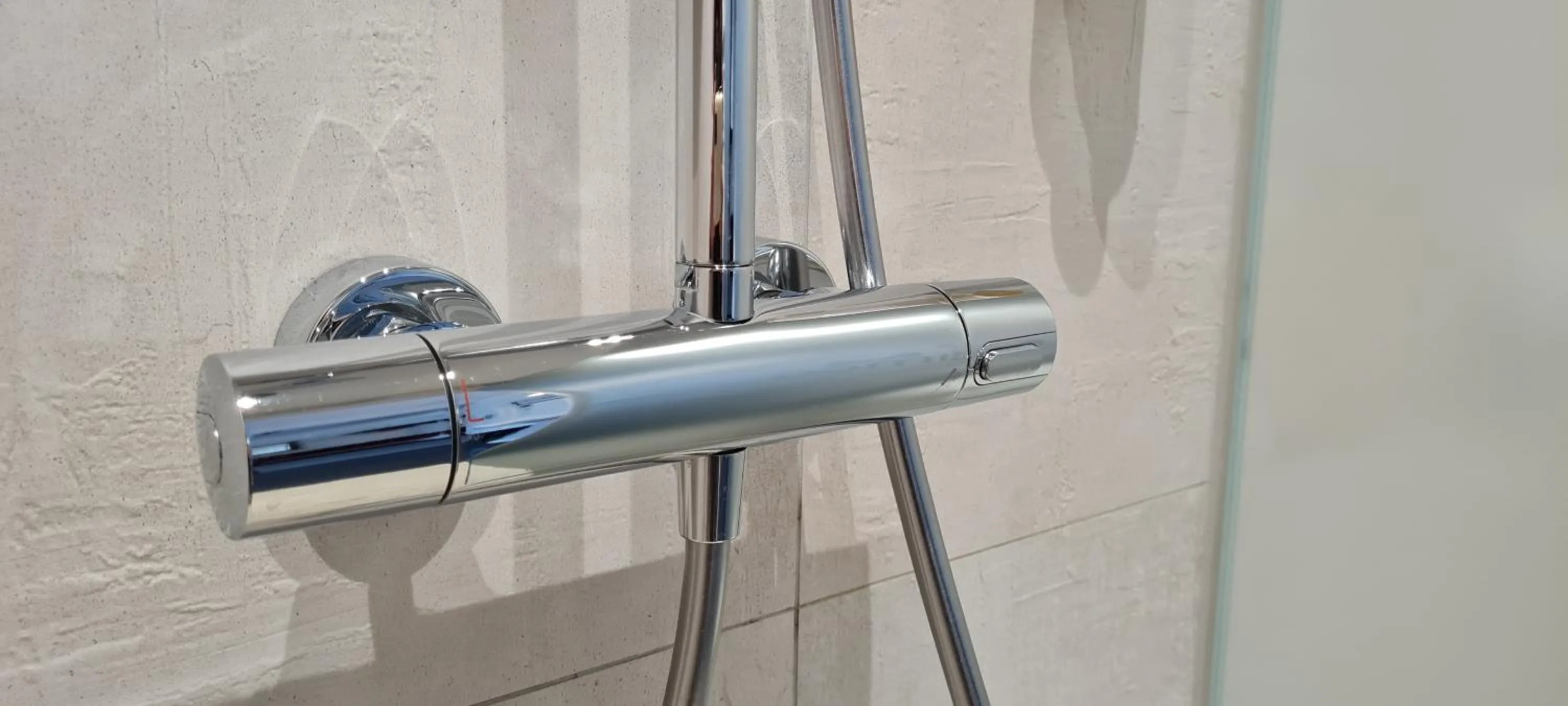 Bathroom in Hotel Domizil