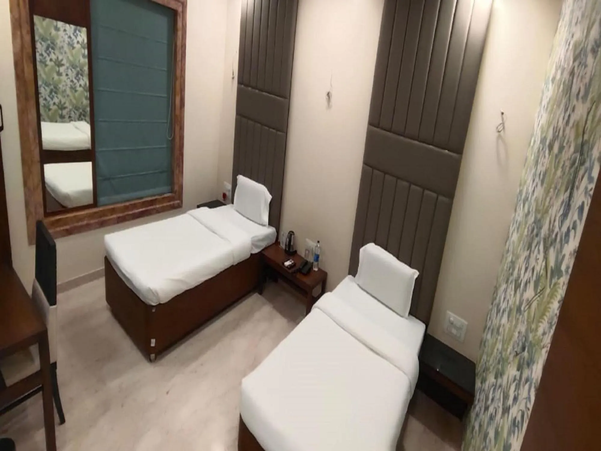 Bed in Hotel Raj Palace