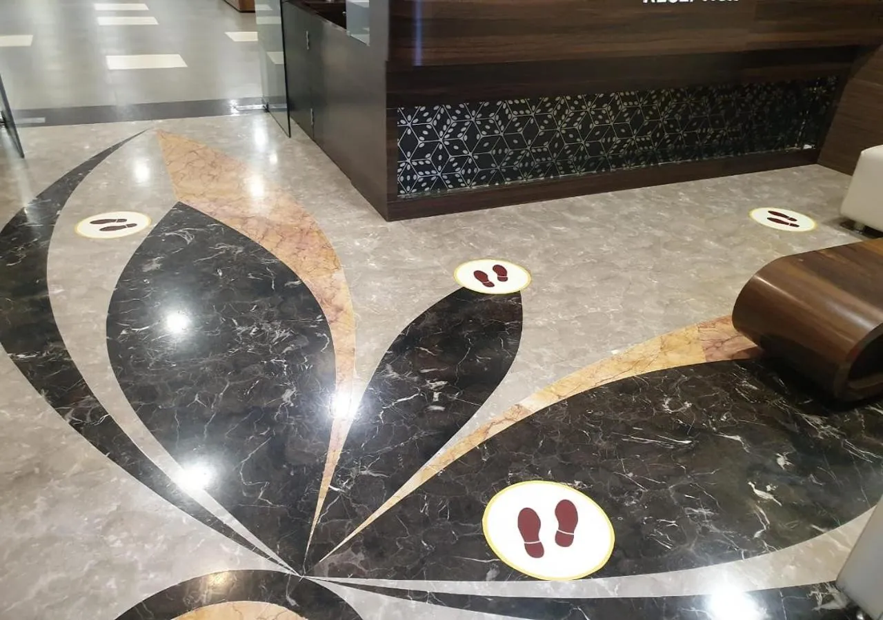 Lobby or reception in Hotel Raj Palace