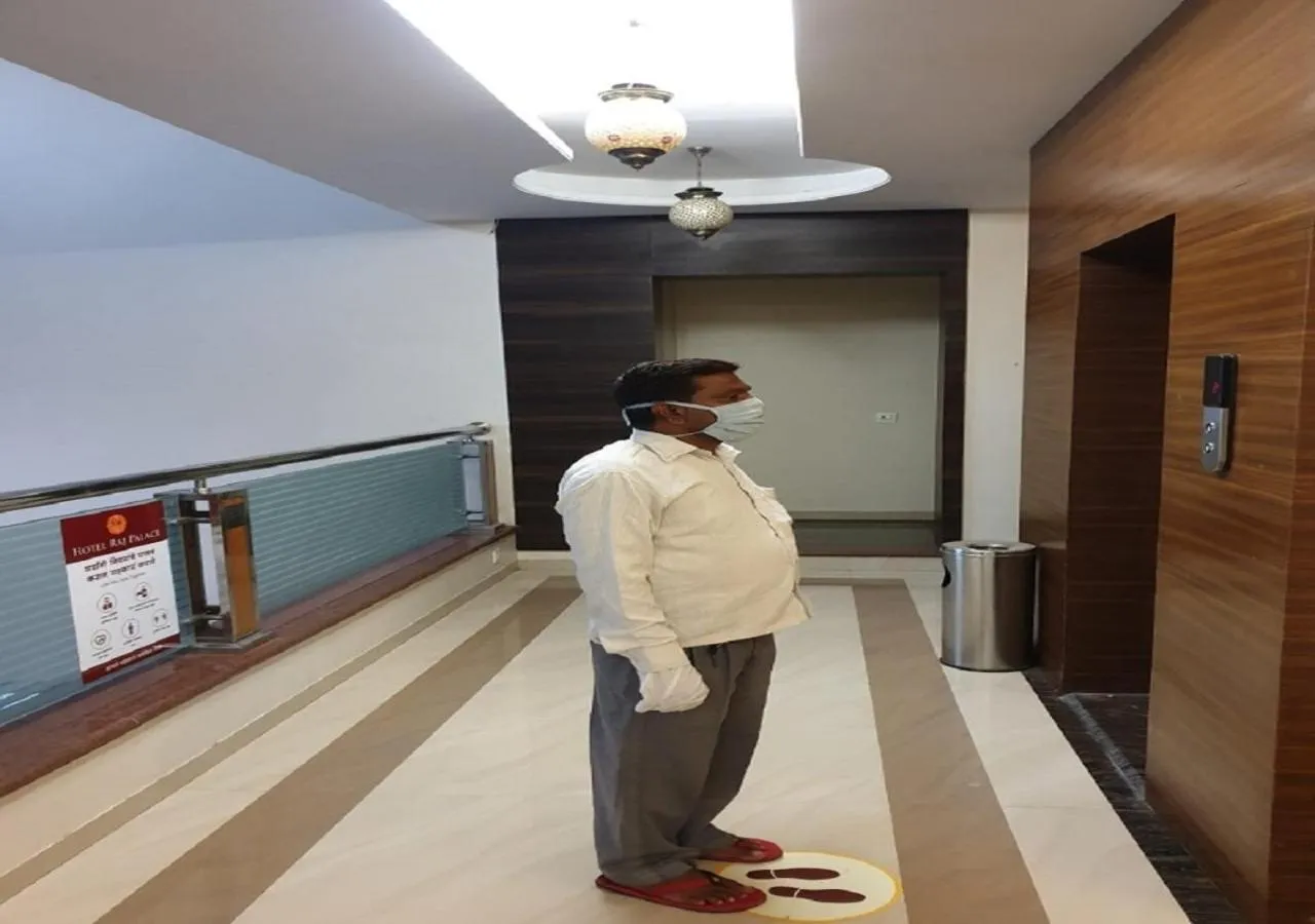 Facade/entrance in Hotel Raj Palace