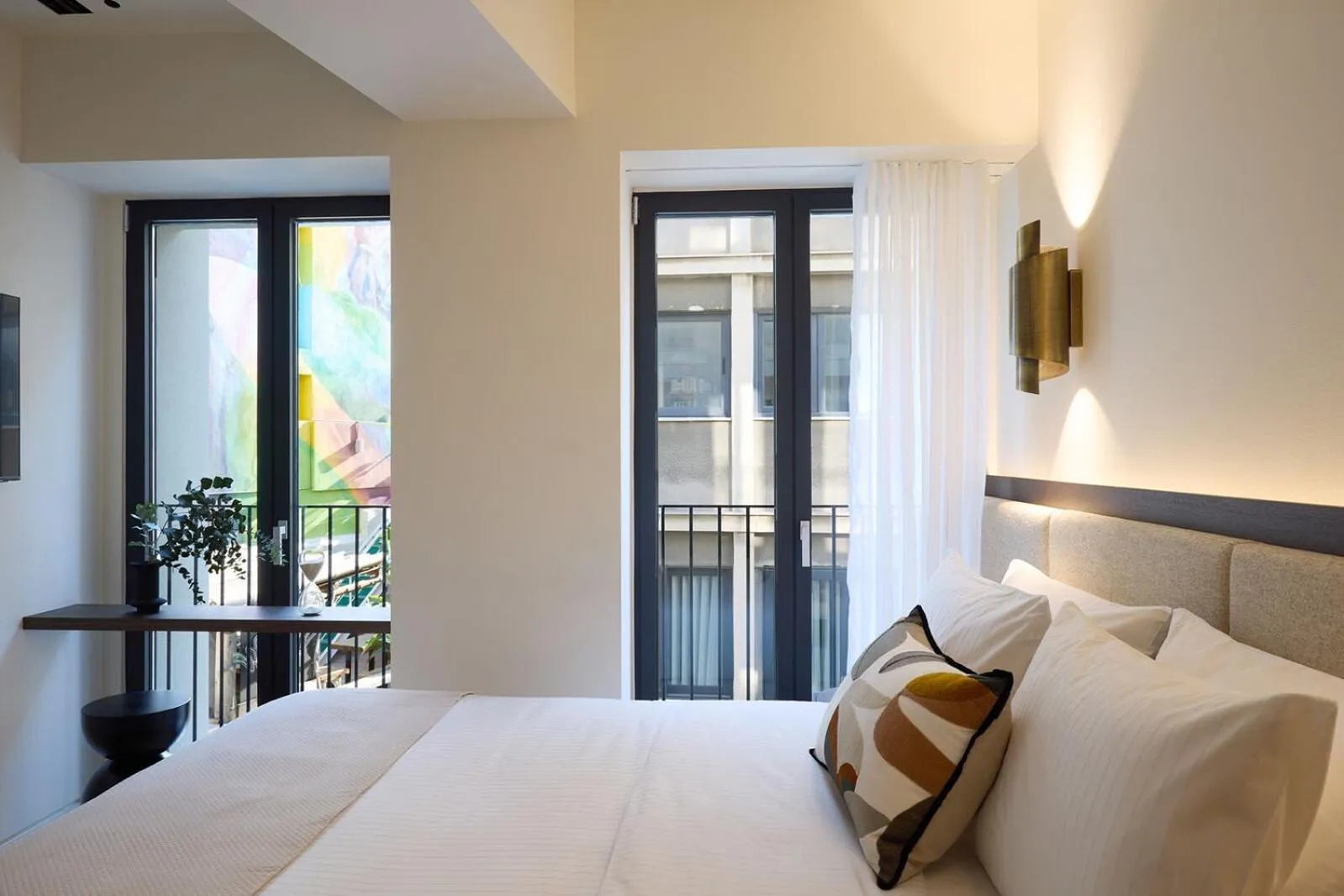 Bedroom, Bed in Bellen Athens Ηotel