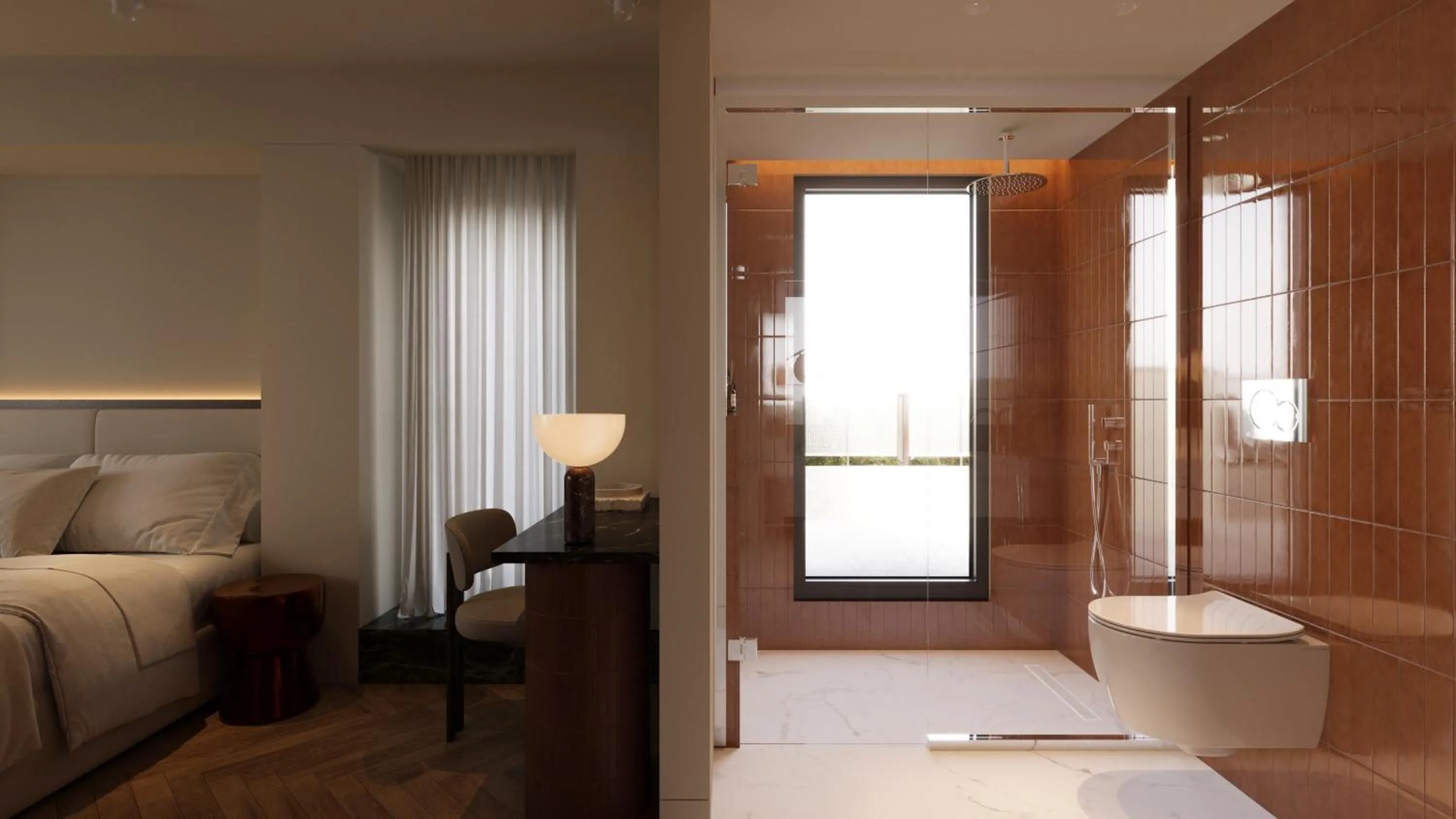 Bathroom in Bellen Athens Ηotel