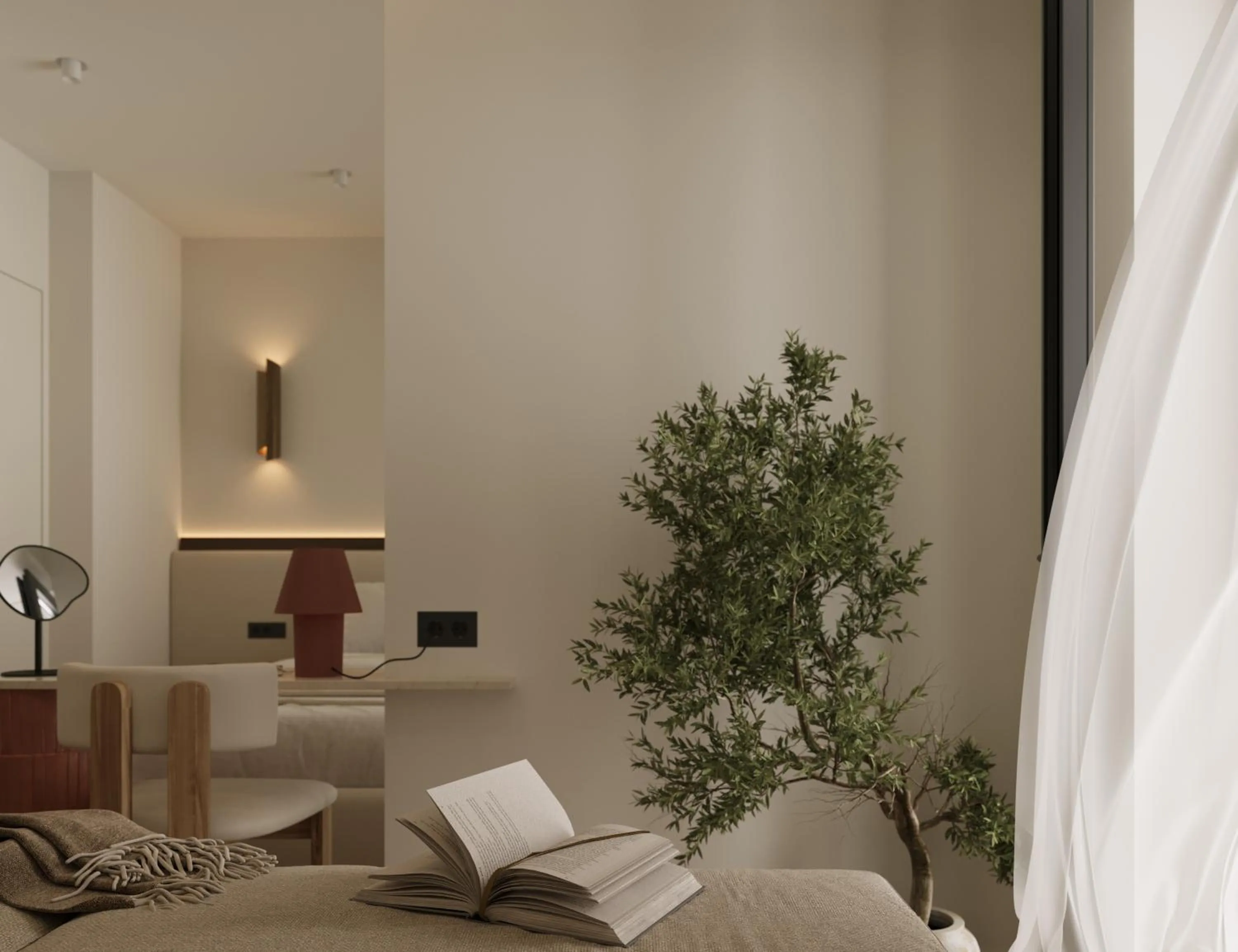 Bedroom in Bellen Athens Ηotel