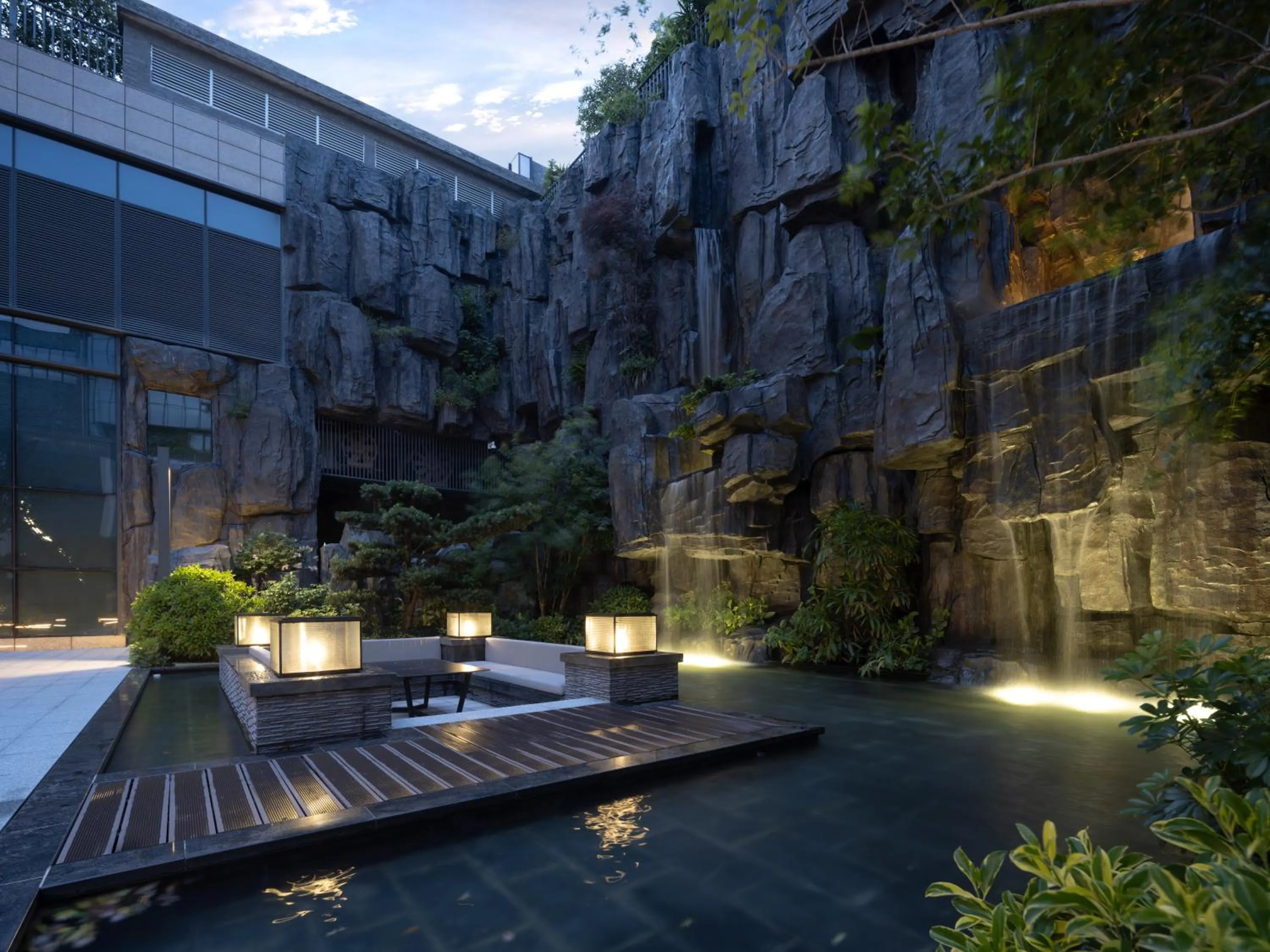 Garden in Wyndham Grand Shenzhen Guangming