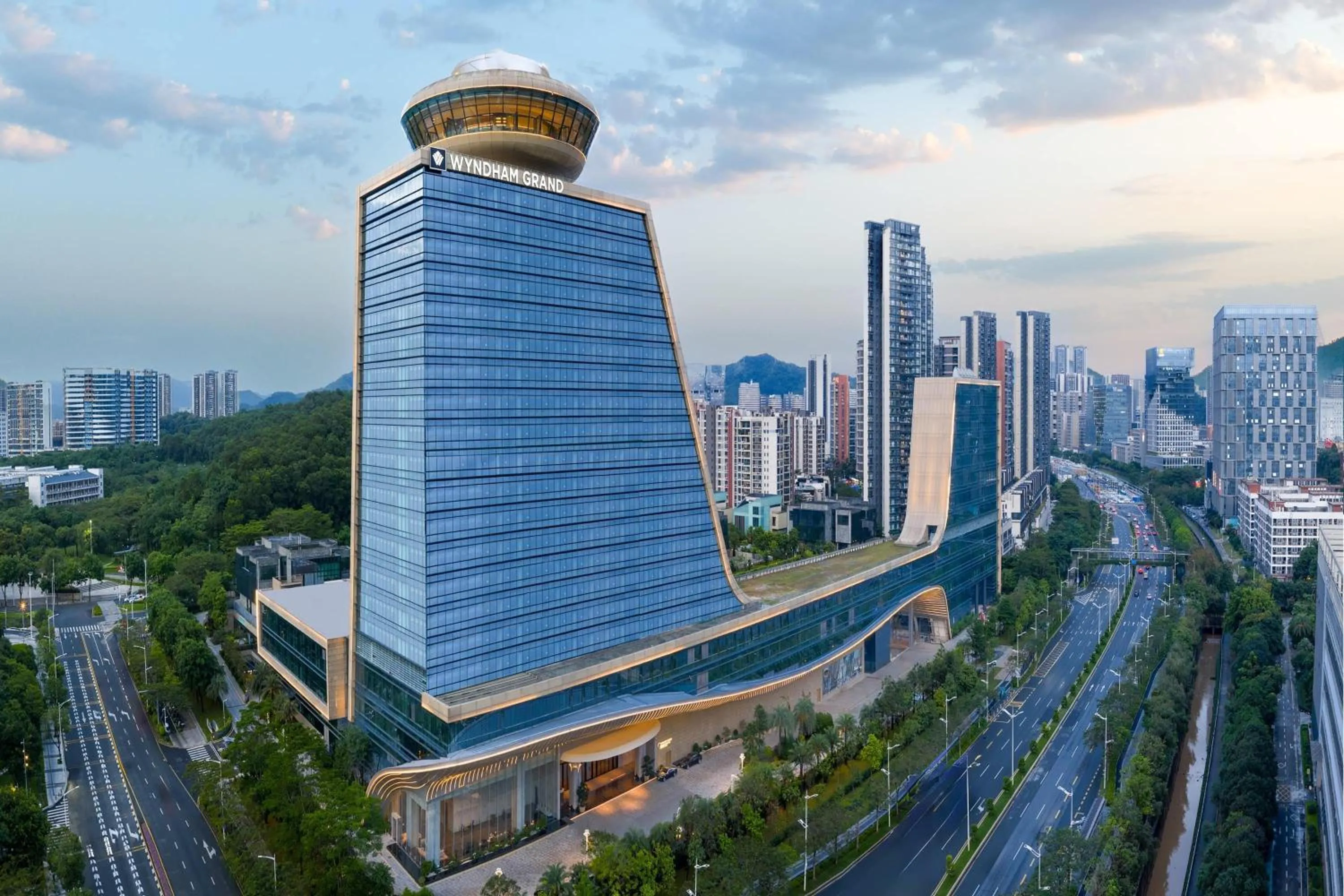 Property building in Wyndham Grand Shenzhen Guangming