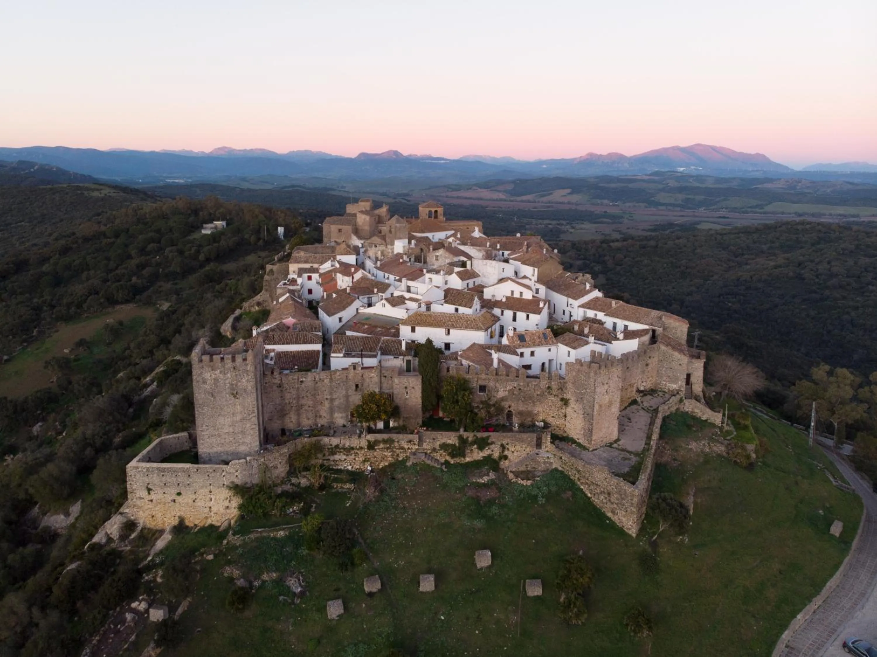 Bird's eye view in Hotel Tugasa Castillo de Castellar