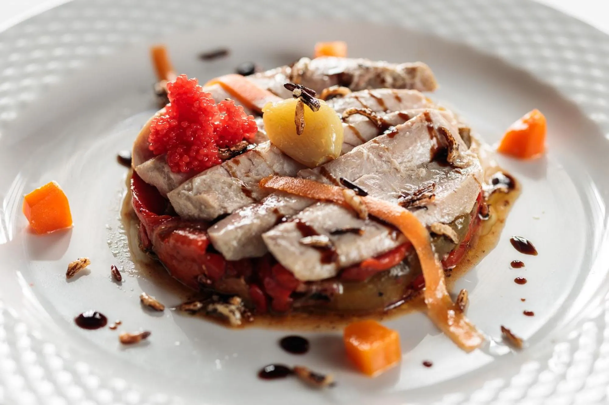 Food close-up in Hotel Tugasa Castillo de Castellar