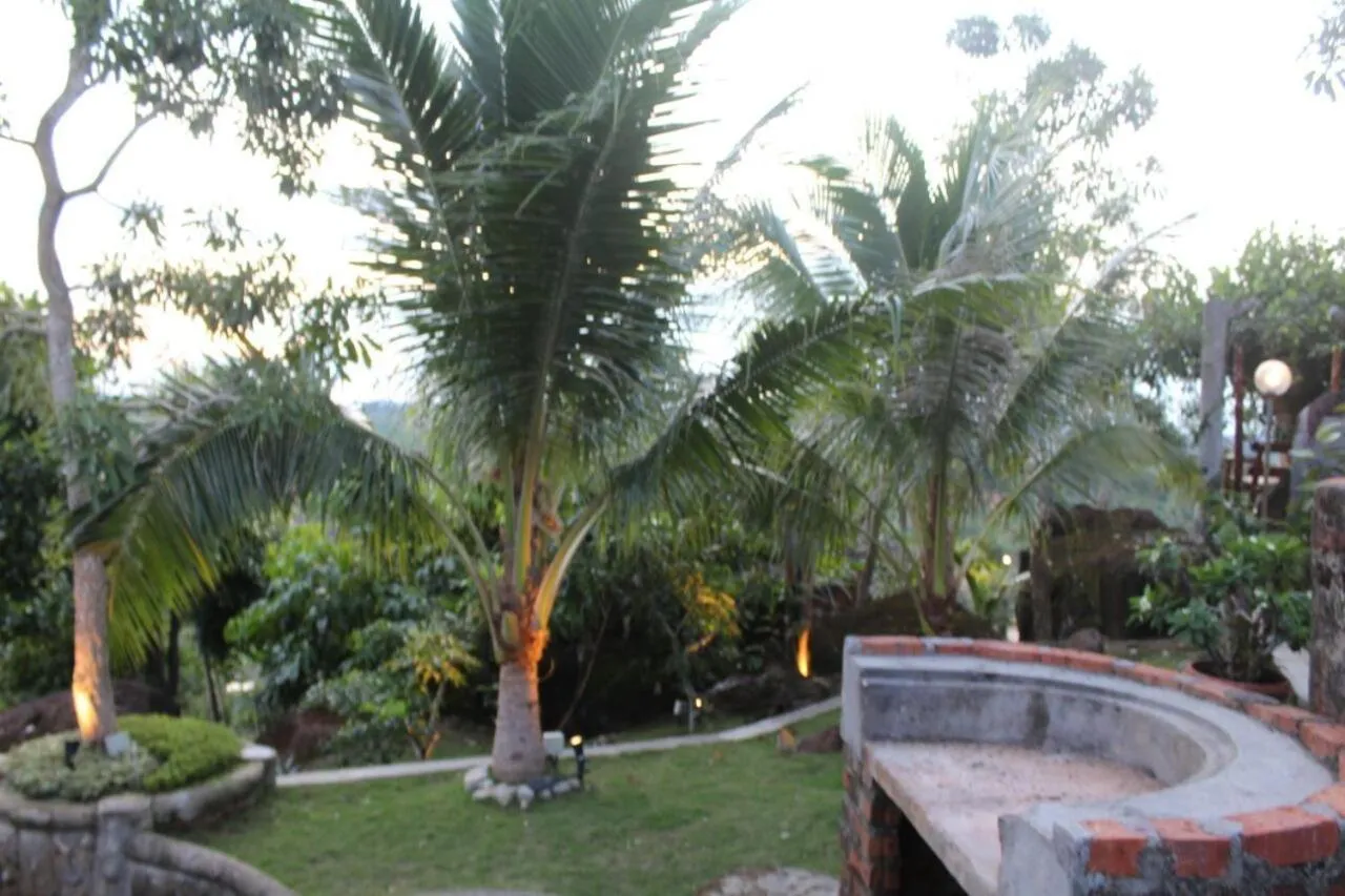 Garden in de Bintan Villa
