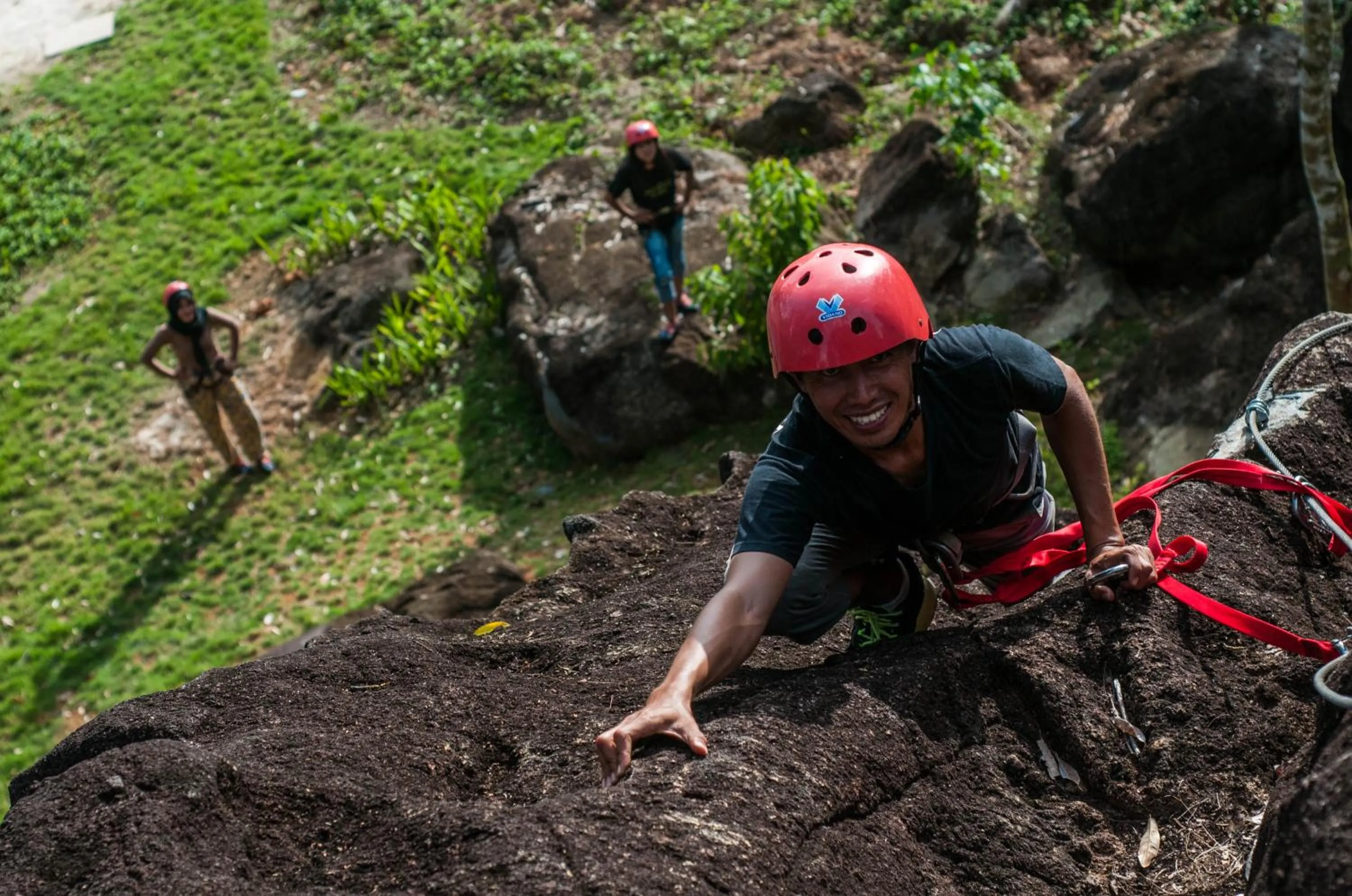 People in de Bintan Villa
