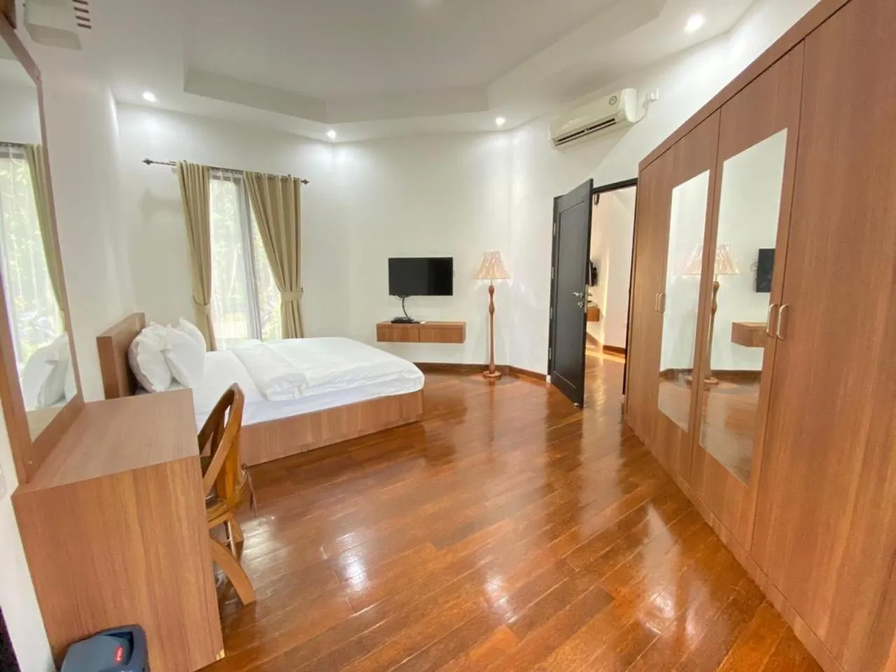 Bed in de Bintan Villa