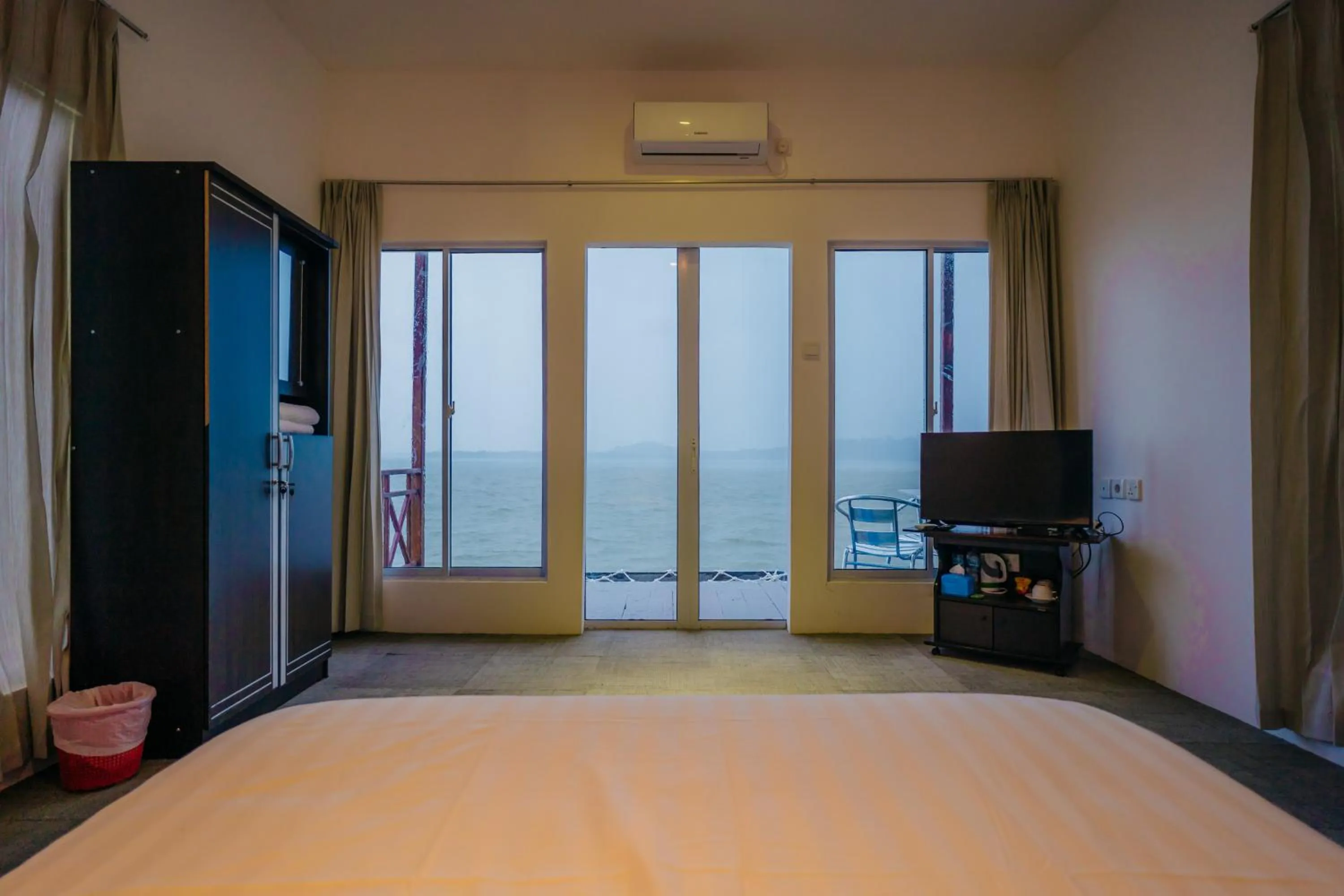 Bed in de Bintan Villa