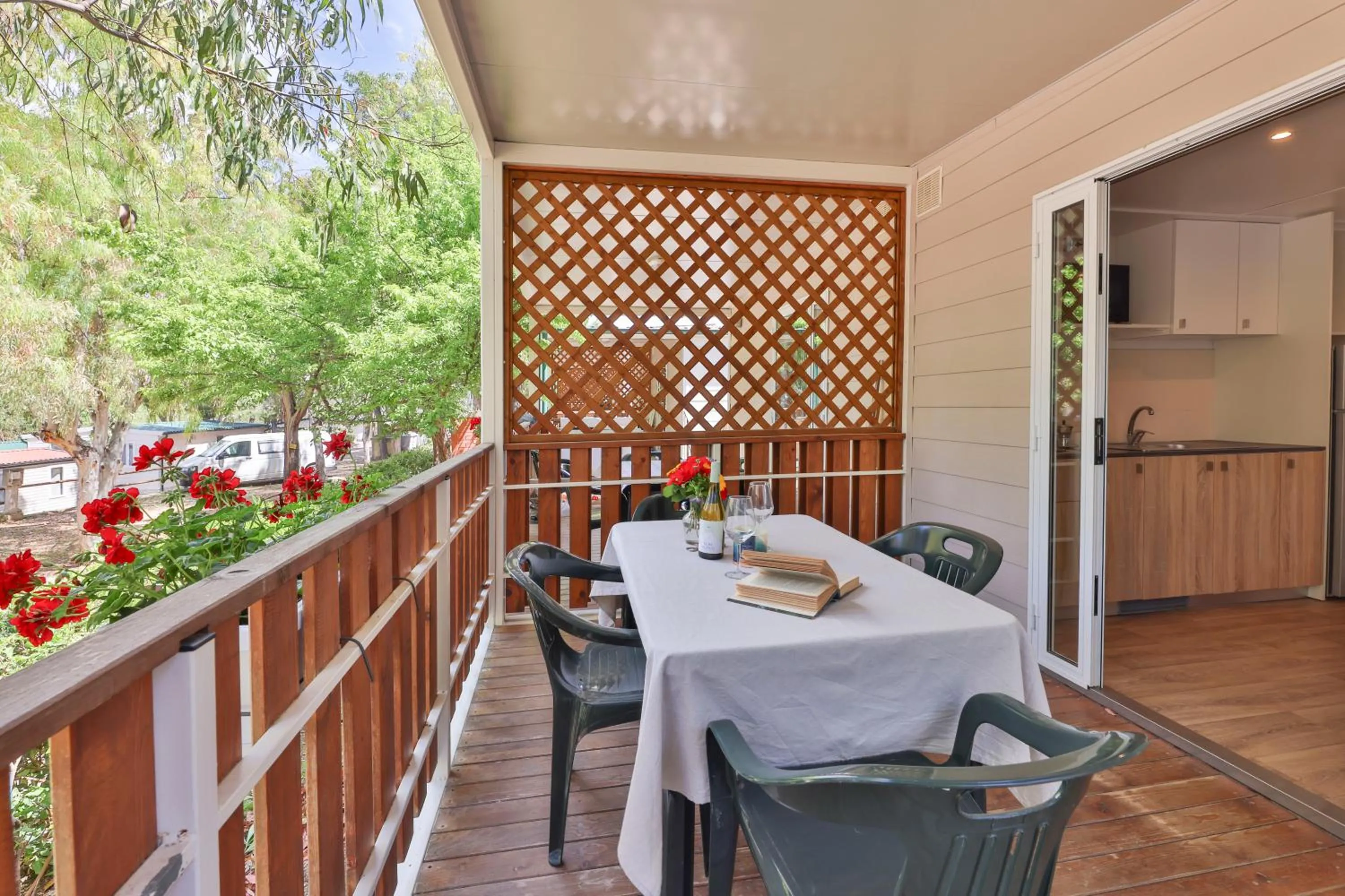 Patio in Camping Village Le Calanchiole